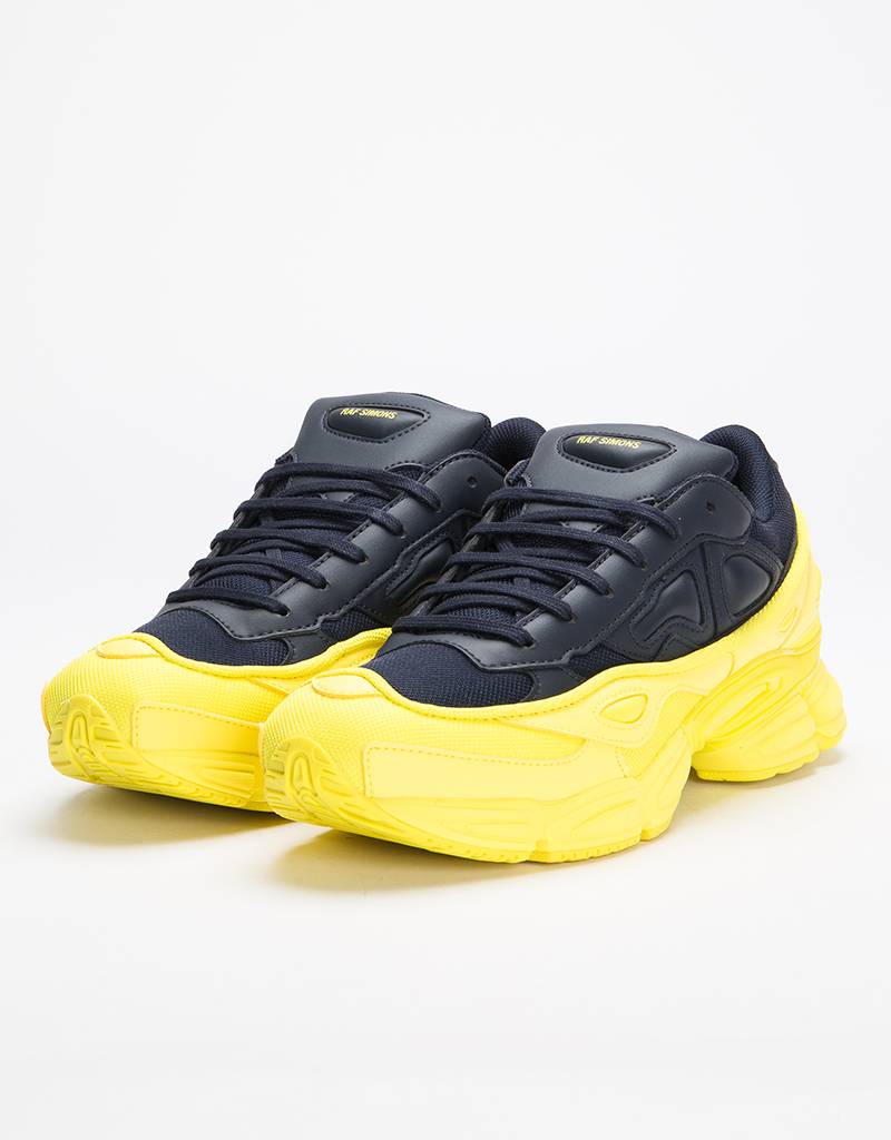 raf simons adidas black yellow