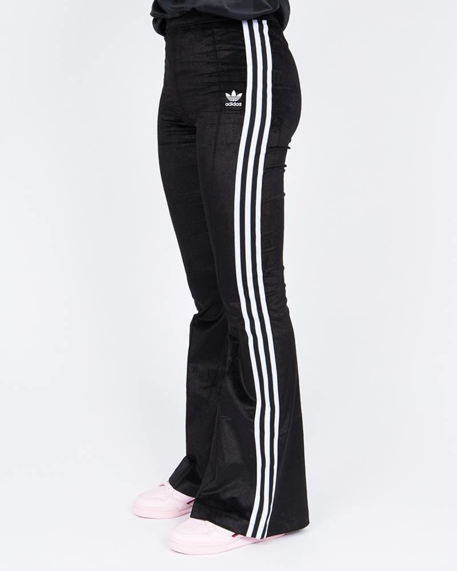 adidas flared tracksuit bottoms