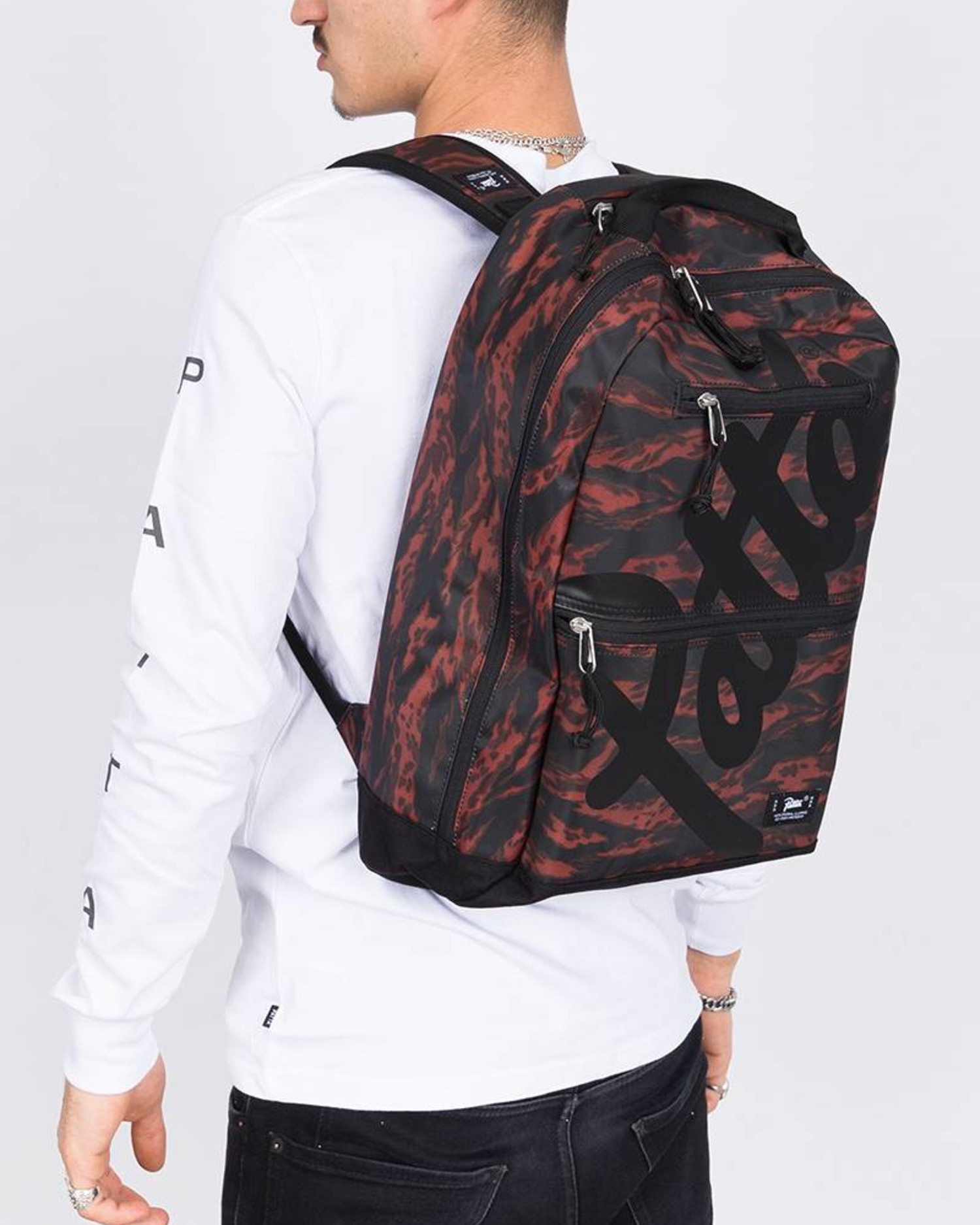 tiger stripe backpack