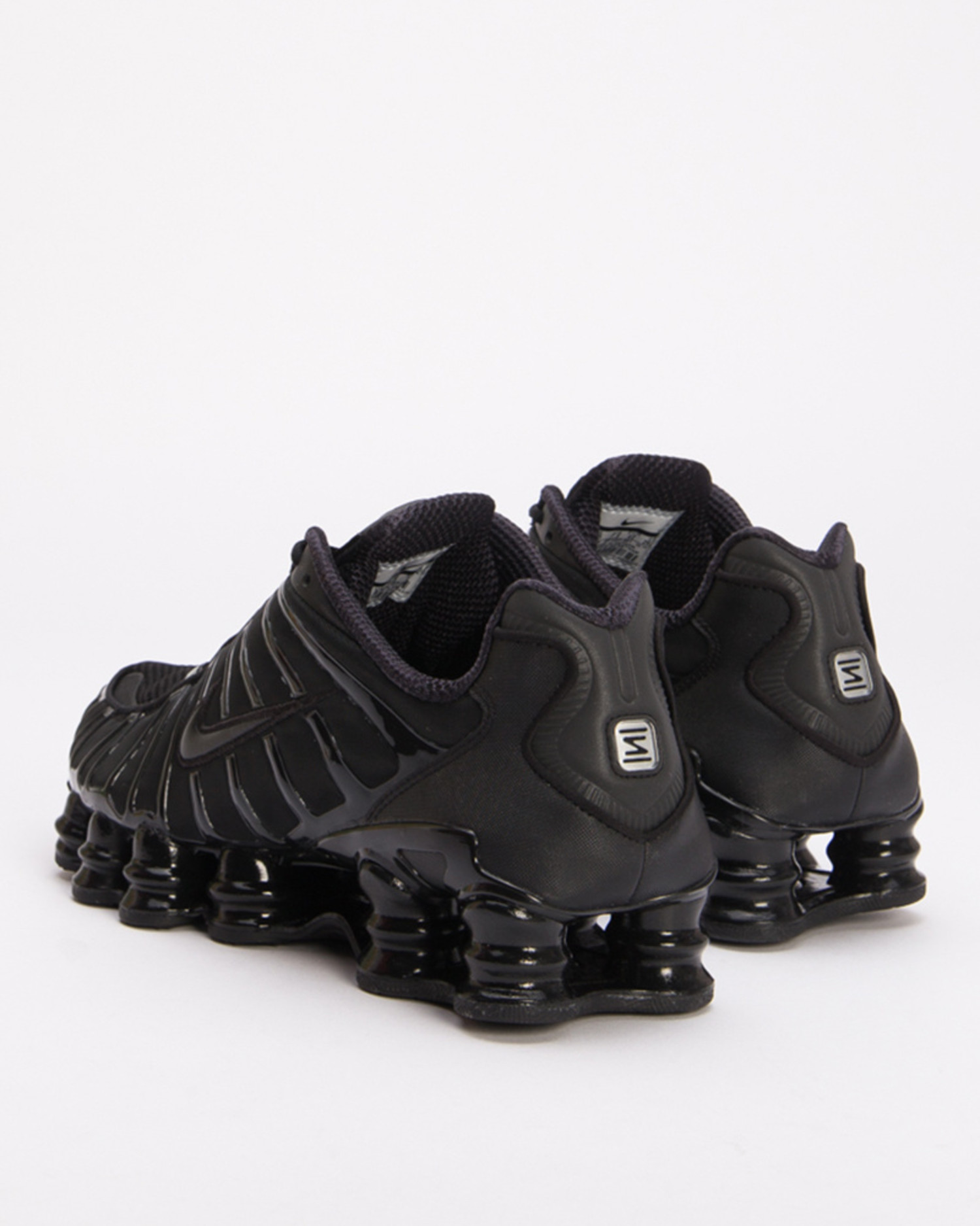 nike shox tl all black