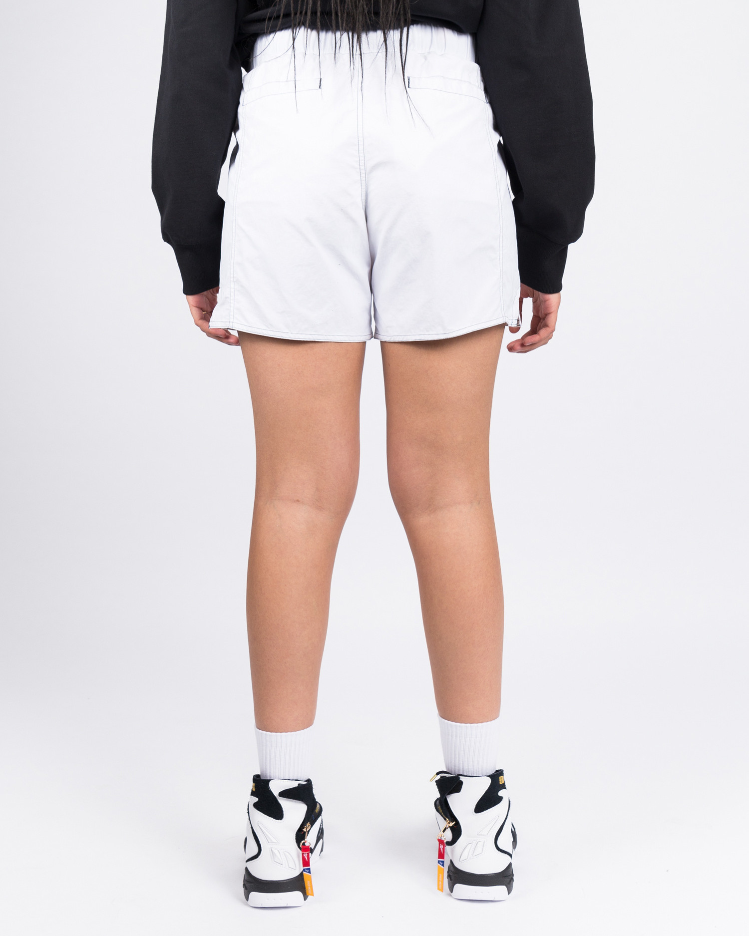 reebok white shorts