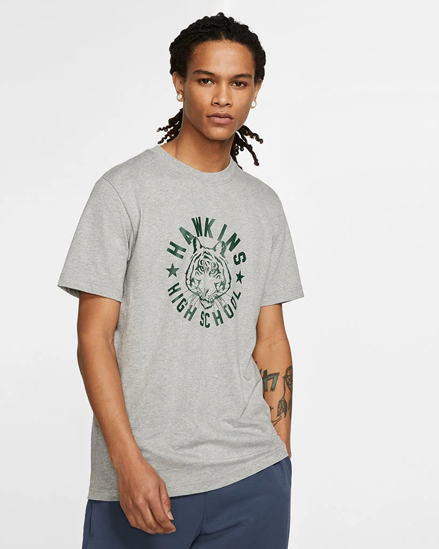 stranger things nike tee