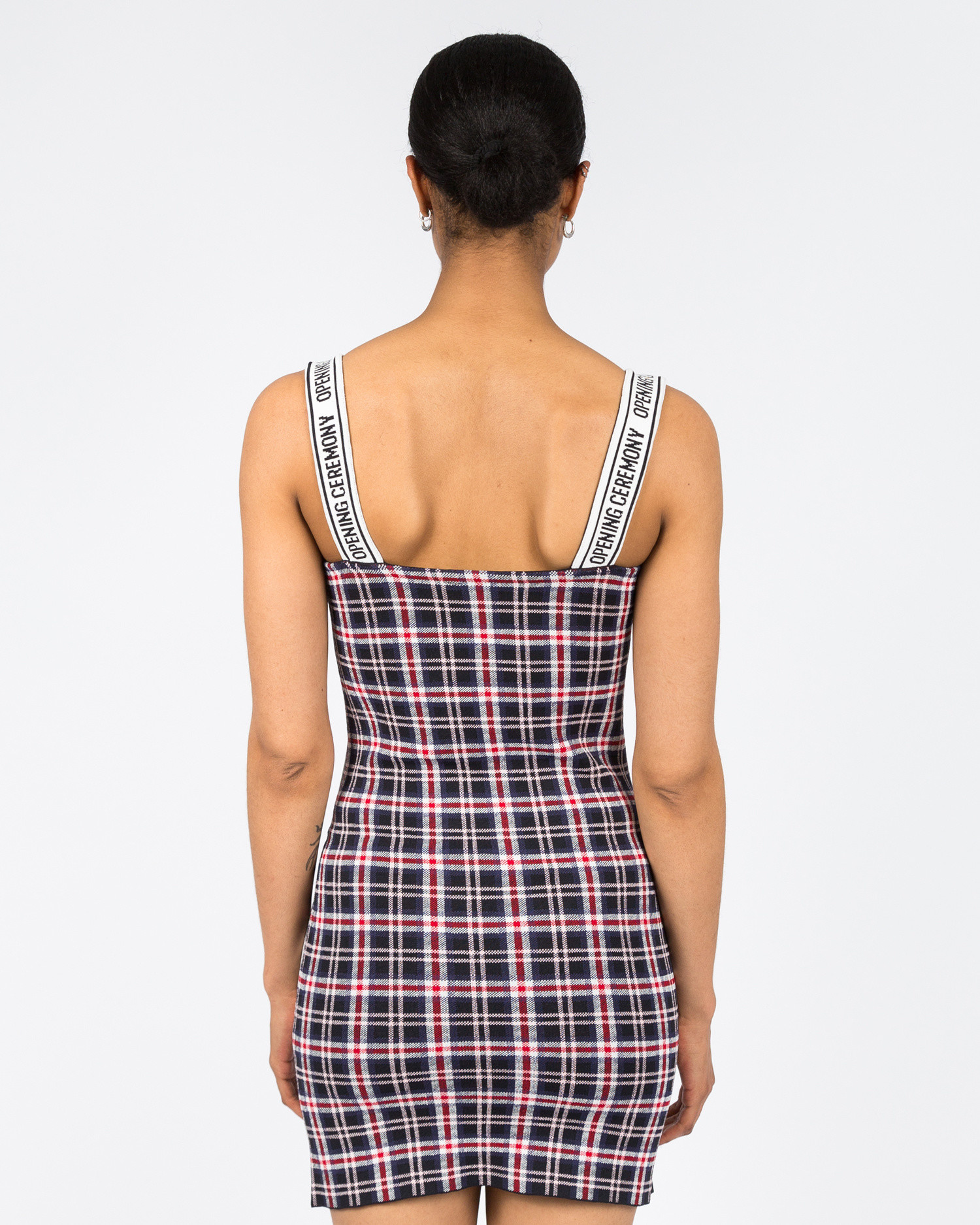 Opening Ceremony Elastic Logo Mini Dress 2024 dvos