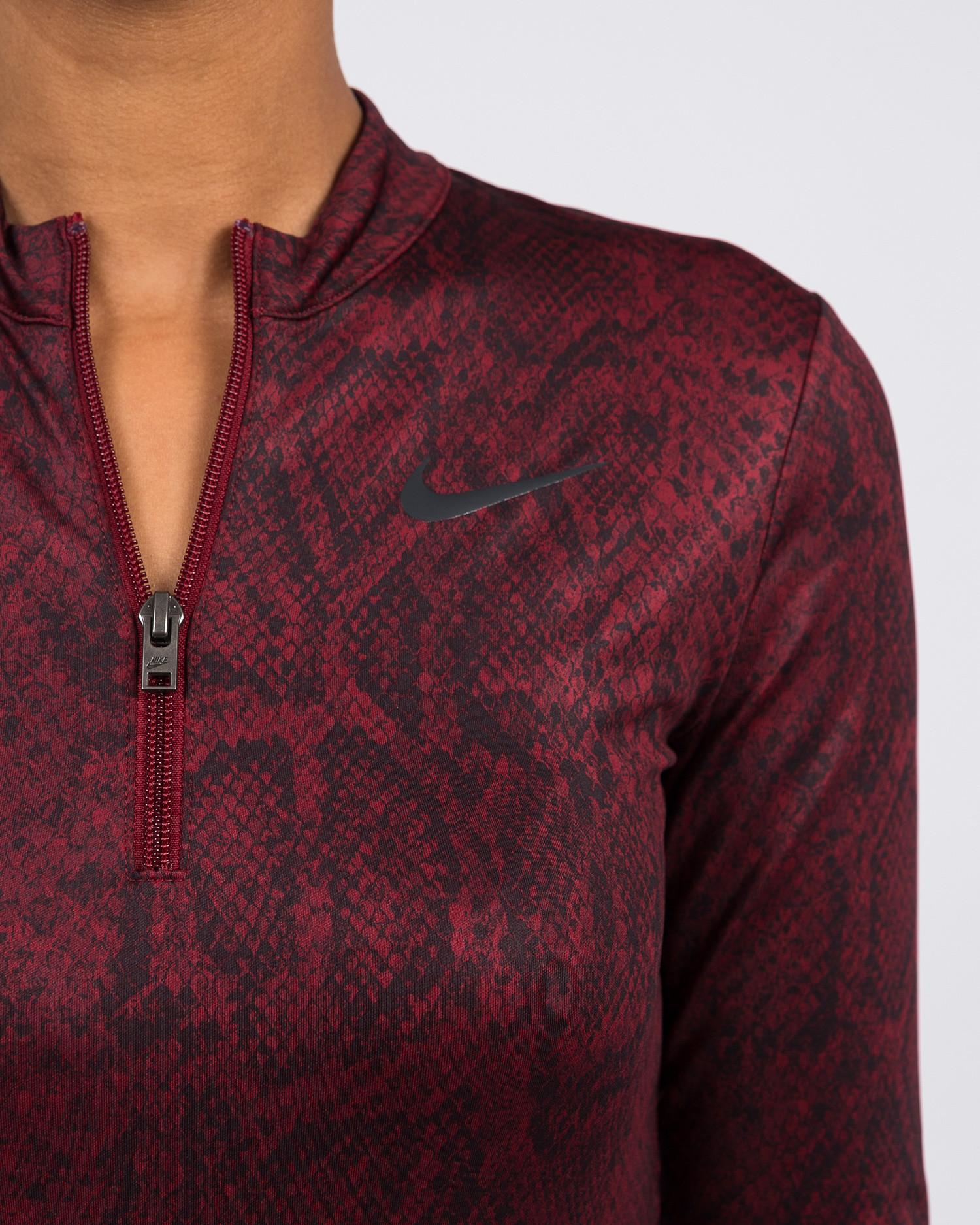 red snakeskin bodysuit