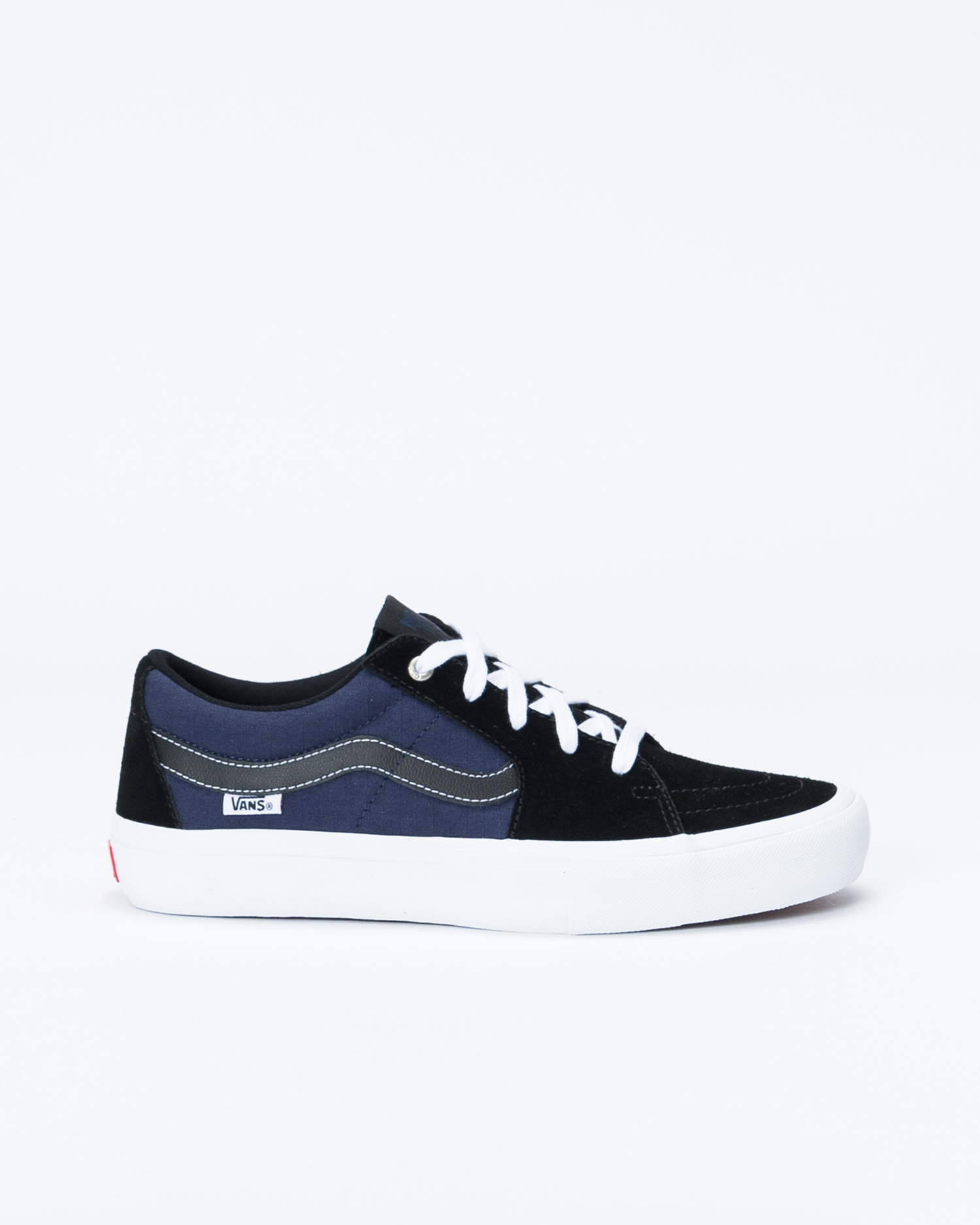 vans black low pro