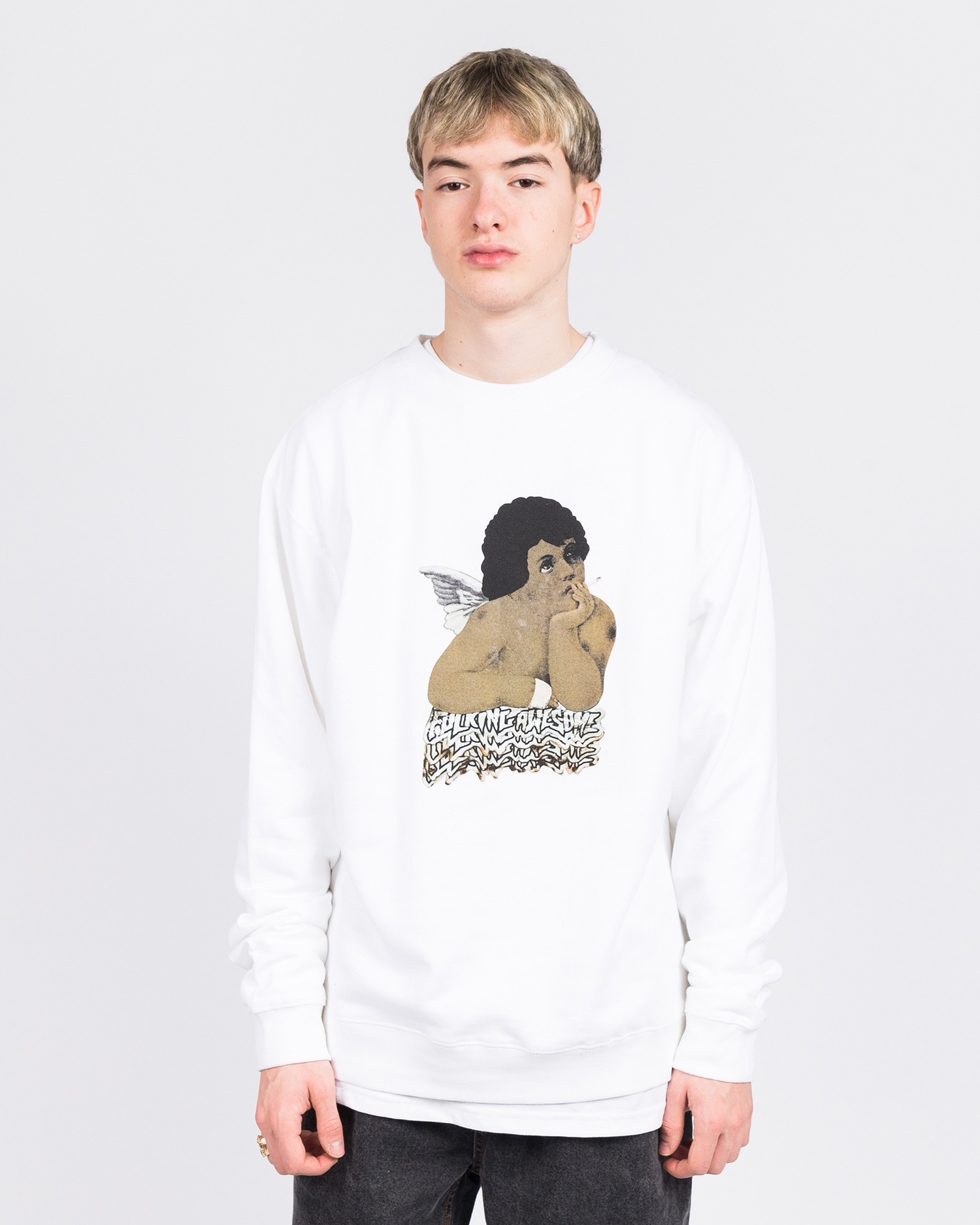 angel crewneck