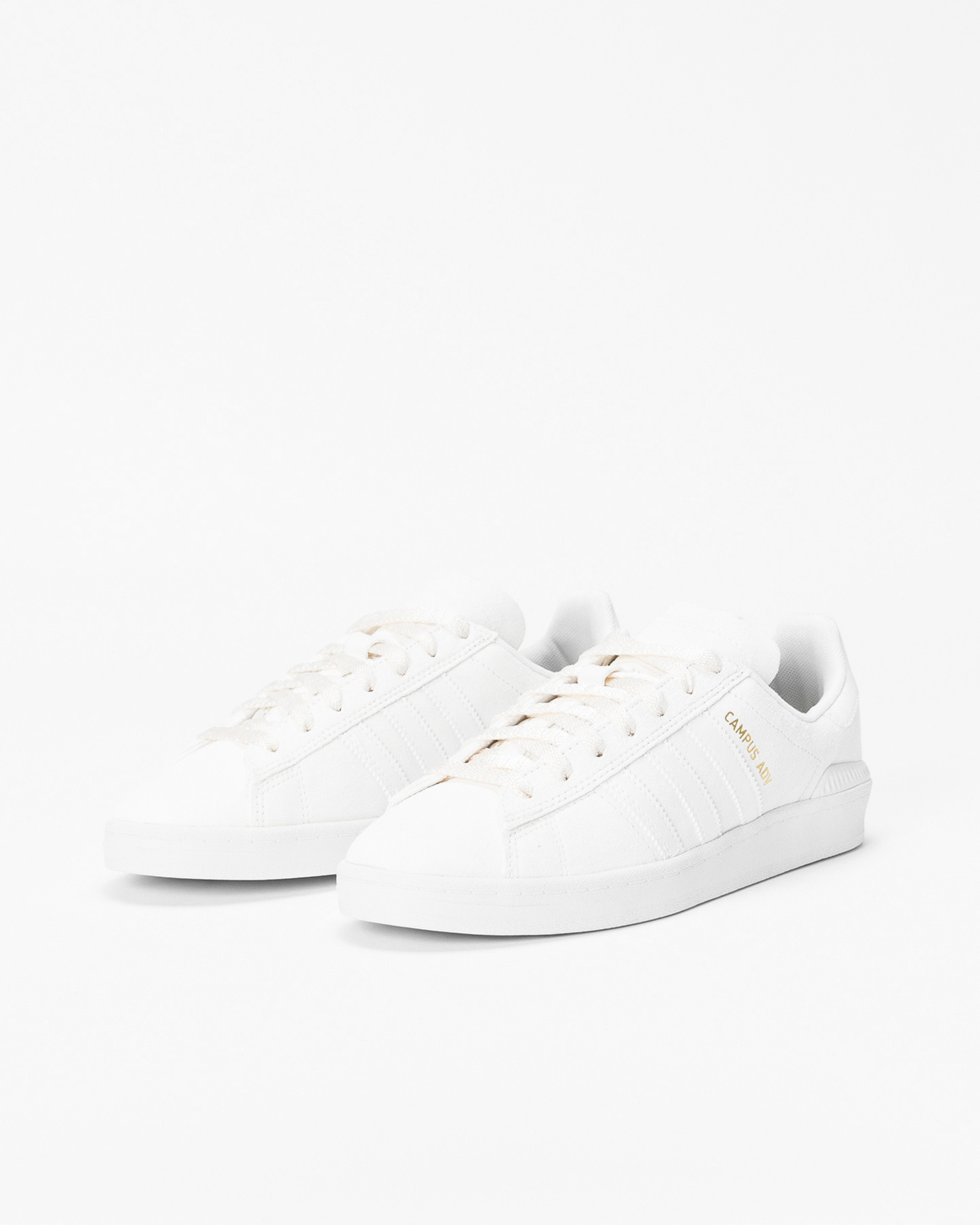 adidas campus all white