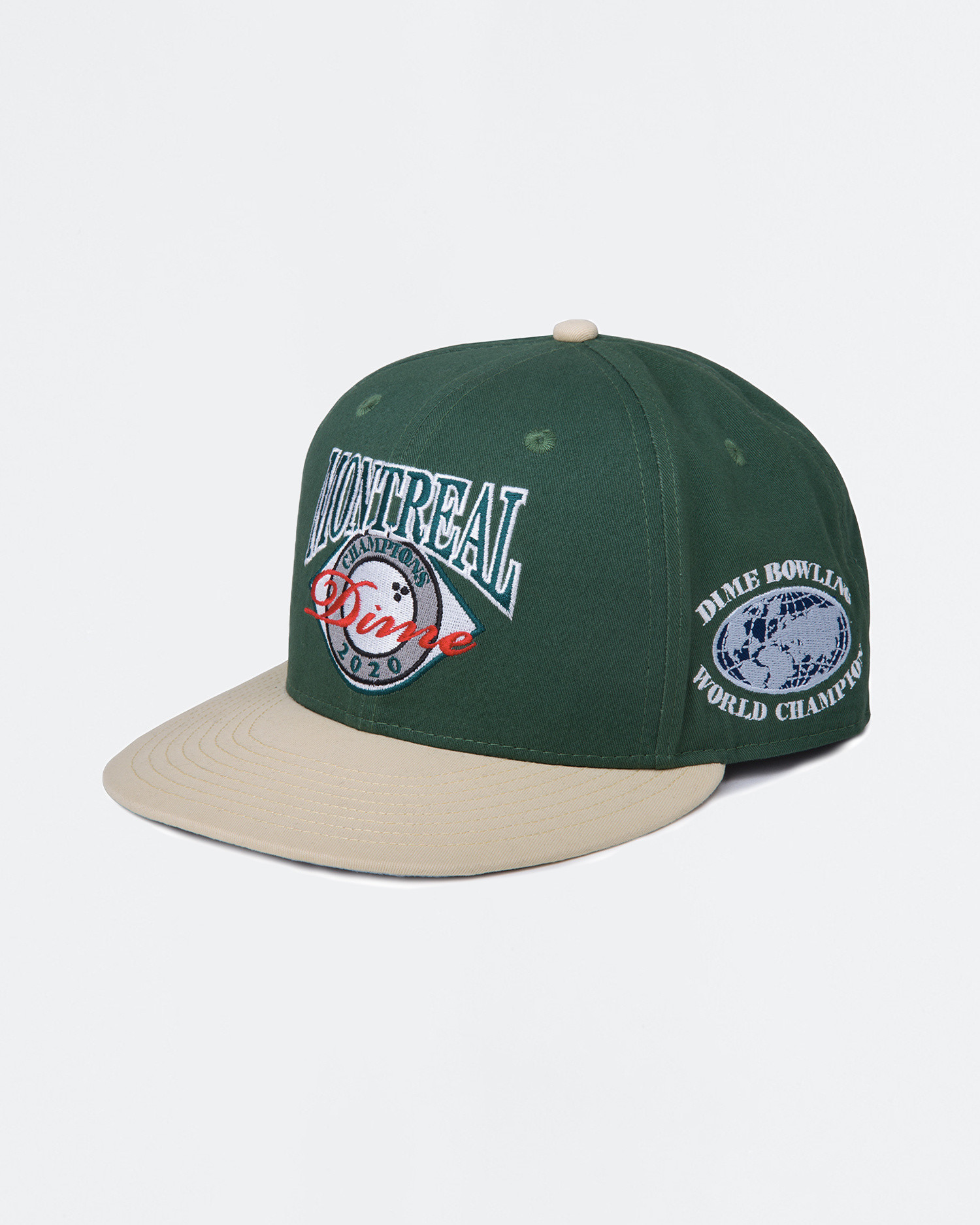 green champion hat