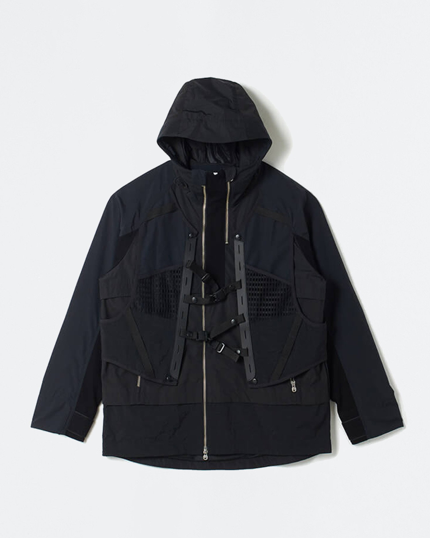White Mountaineering Layered Hooded 