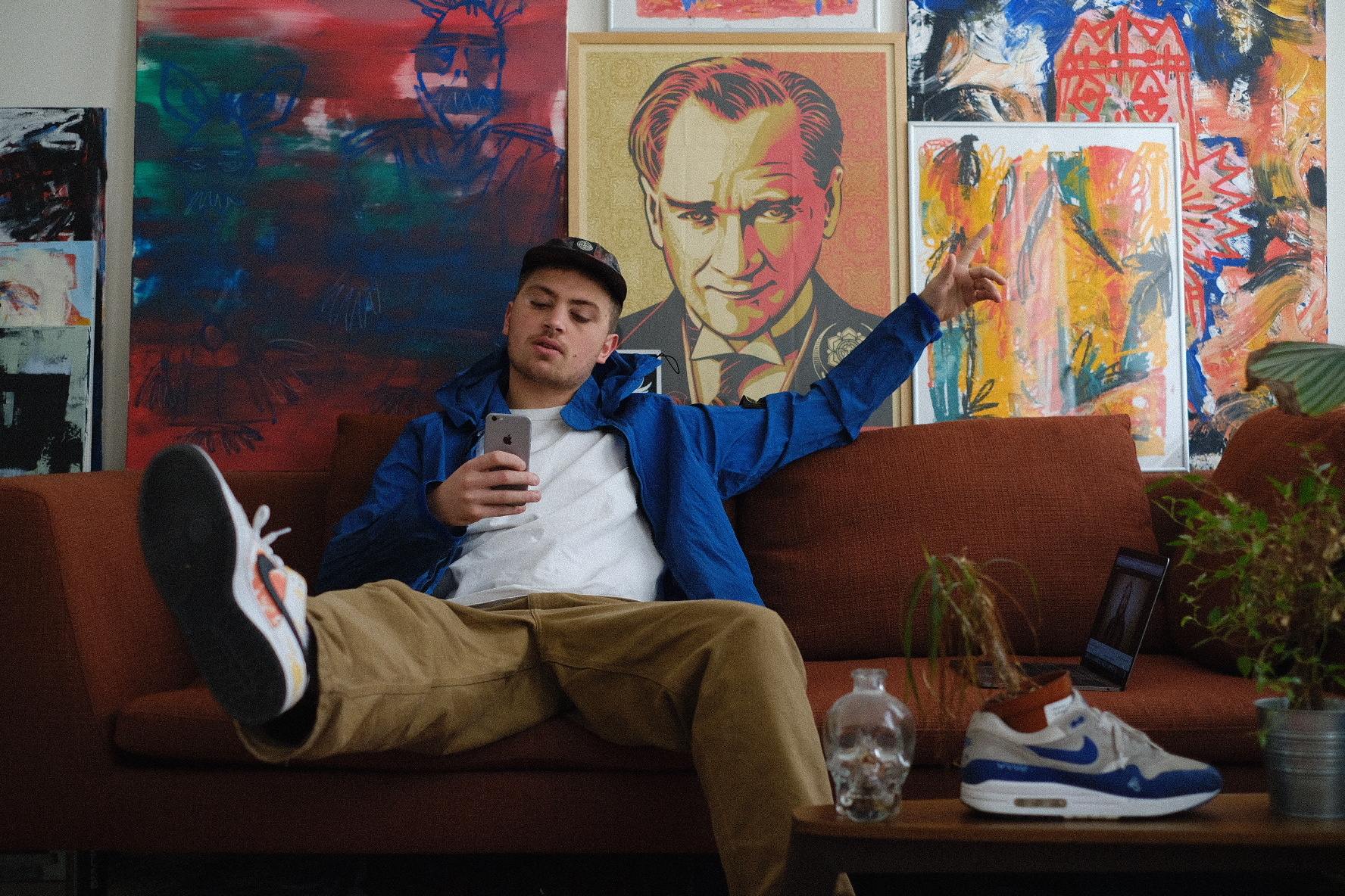 LOCKDOWN LEISURES: Meet young artist Peter who works in our stores