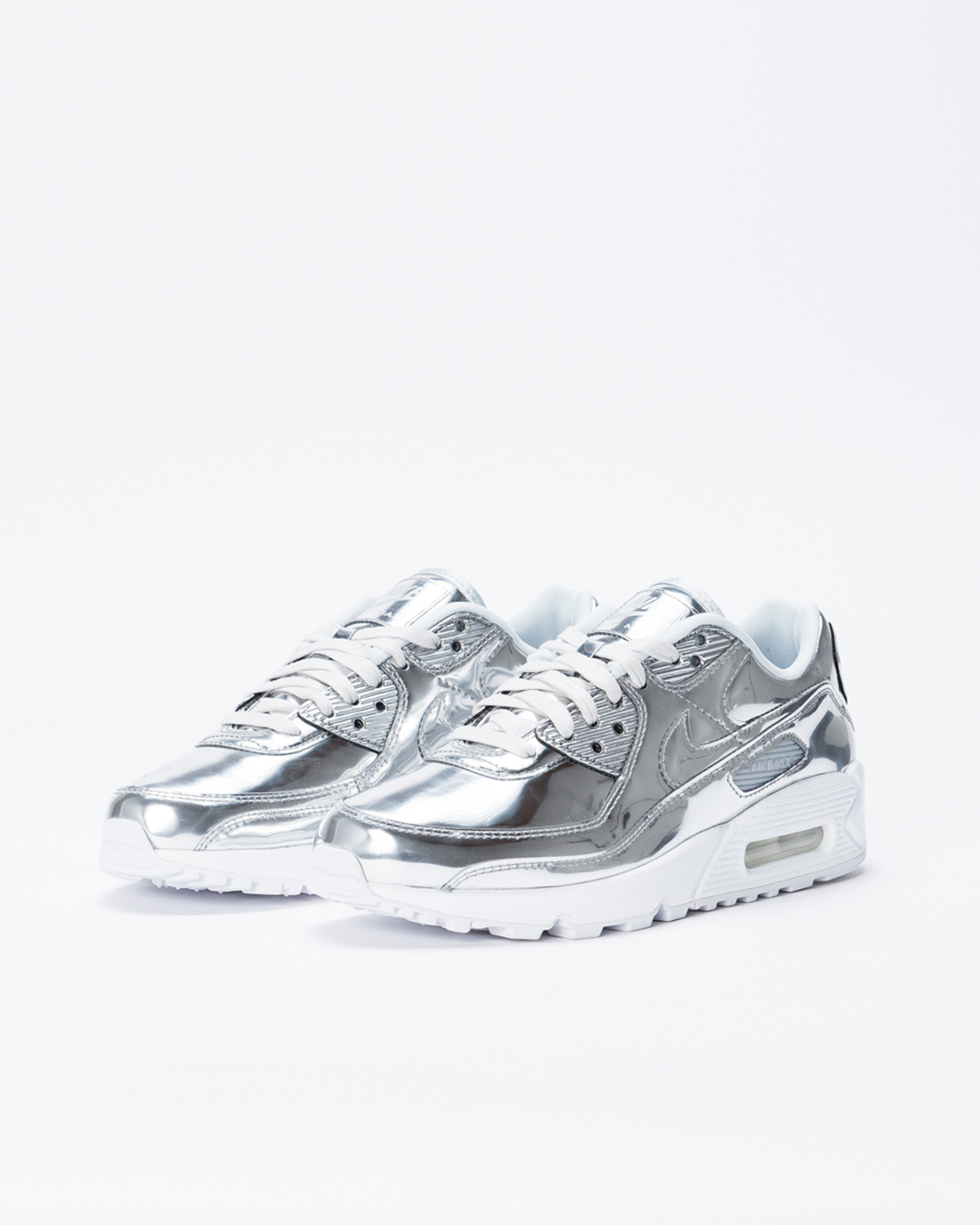 nike air max 90 chrome & platinum