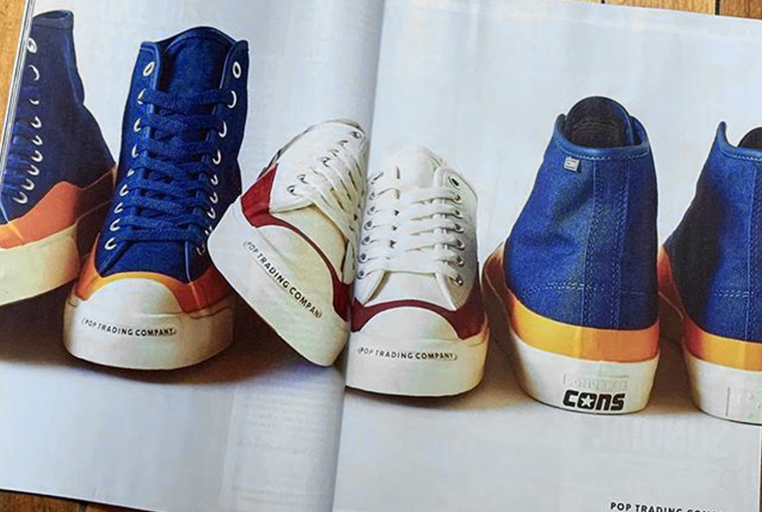 pop trading company converse