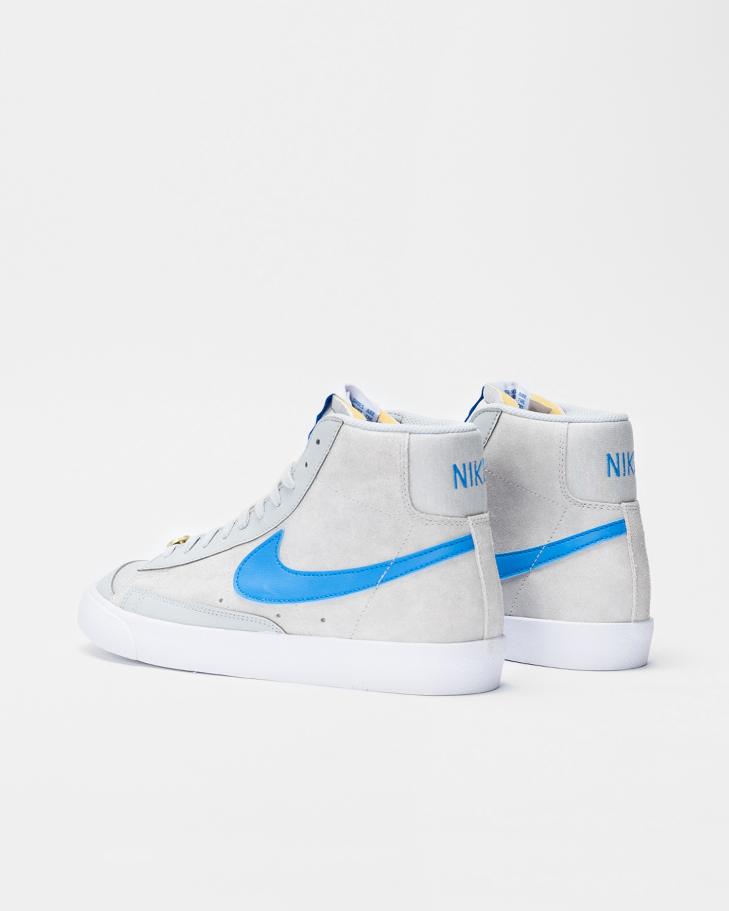 Herenschoenen Nike Blazer Mid '77 NRG Emb Grey Fog/ Lt Photo Blue-White |  Footshop