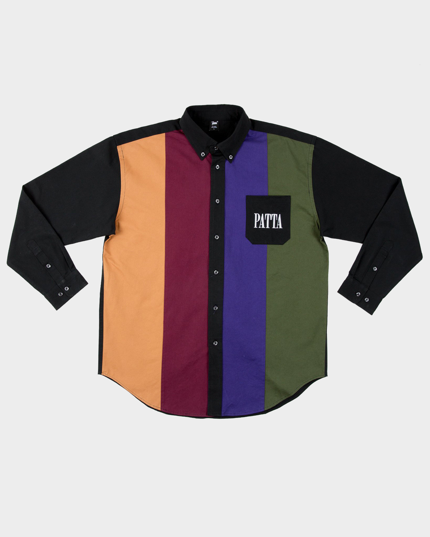 relaxed button down shirt