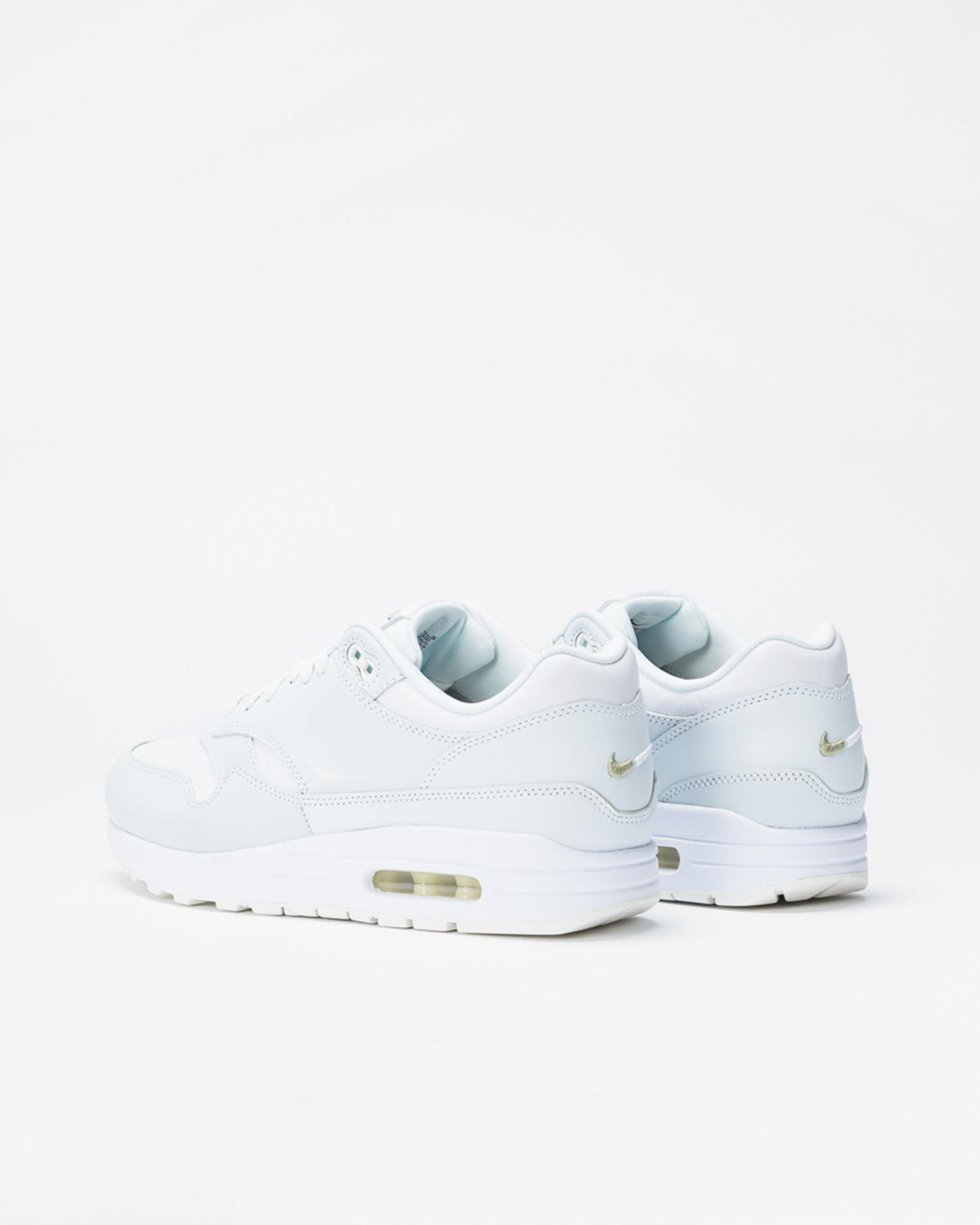 nike air max 1 white white