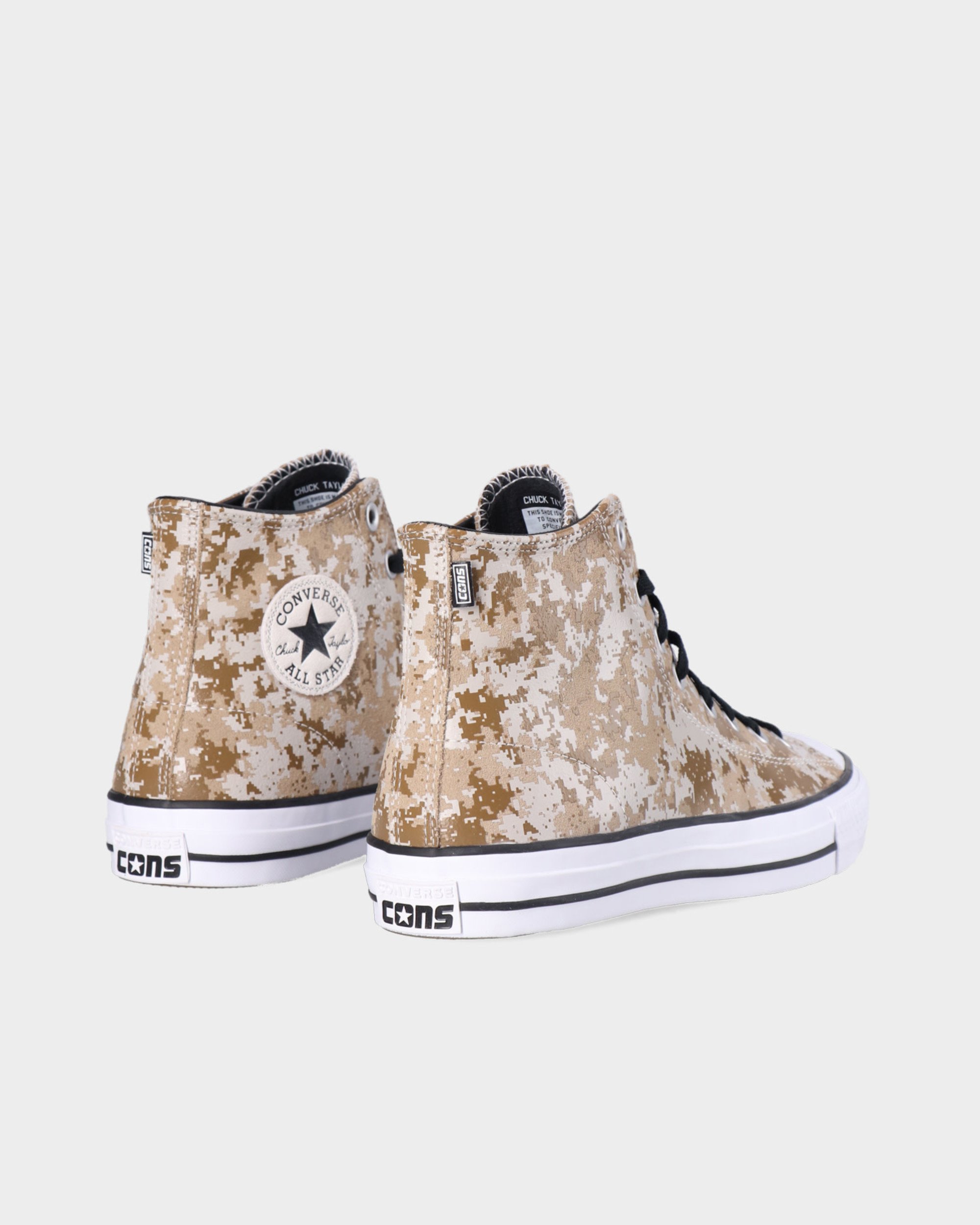 Converse Chuck Taylor All Star Pro Digital Camo Hi  - Khaki/Black/White