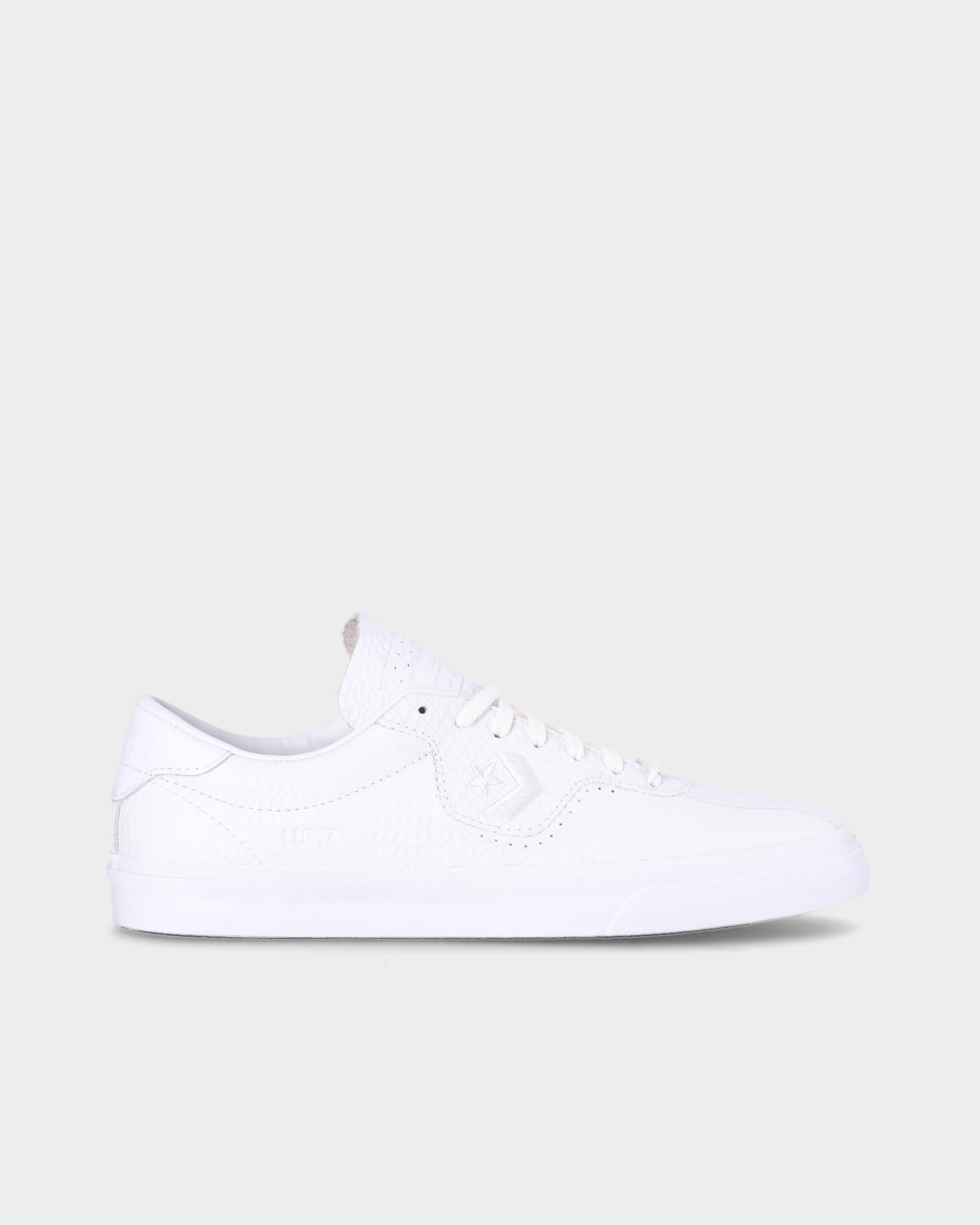 converse louie lopez pro ox snakeskin skate shoes