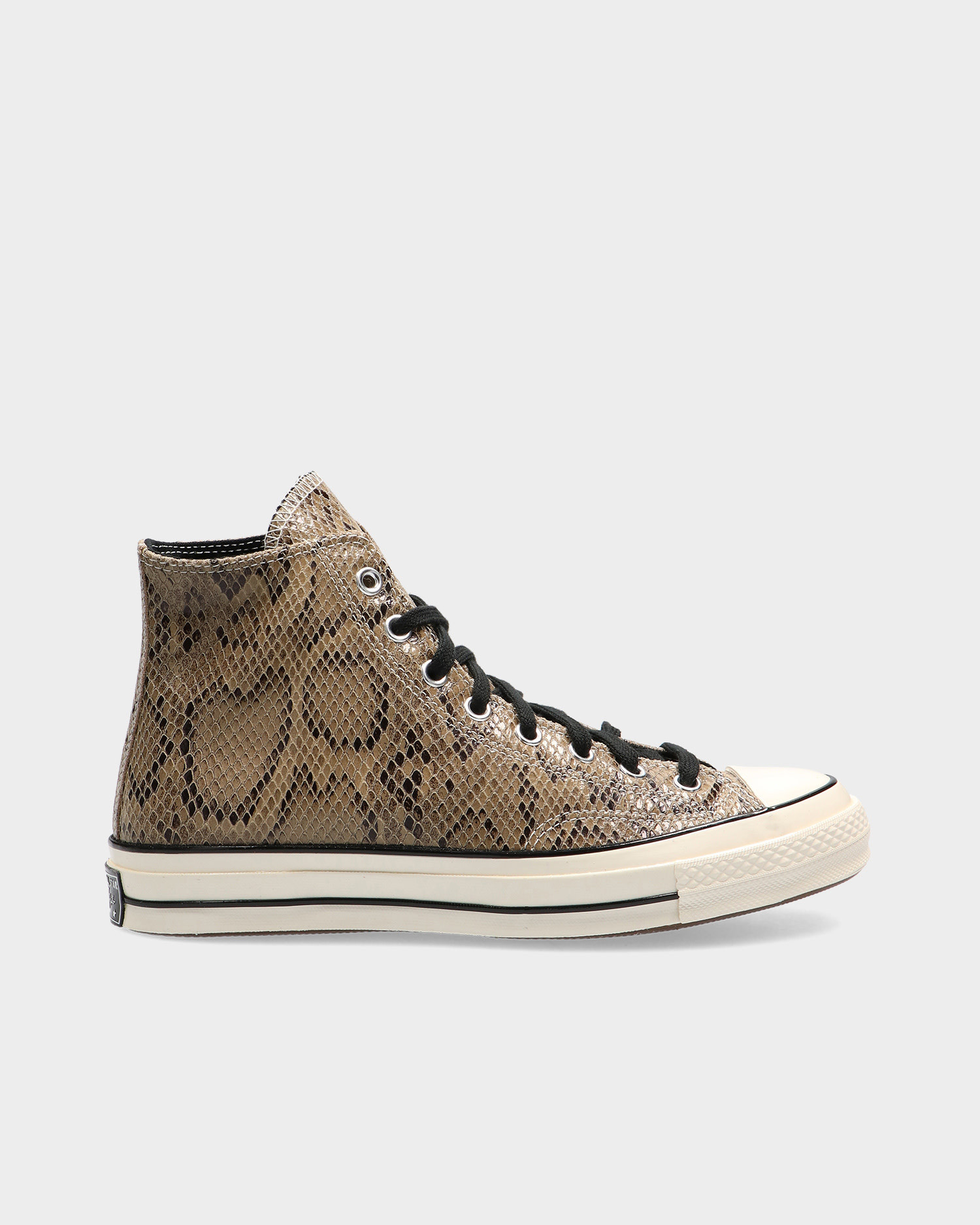 black snakeskin converse