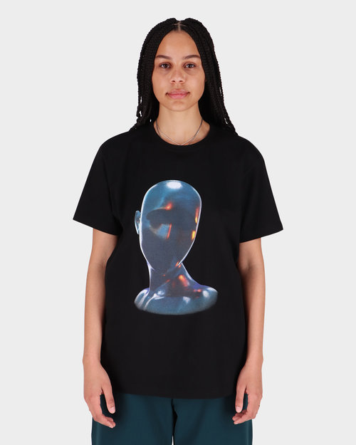 NEIGE Neige Glass Face T-Shirt Black