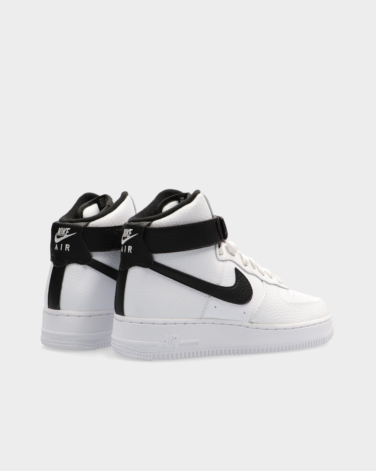 nike air force 1 high 07 black white