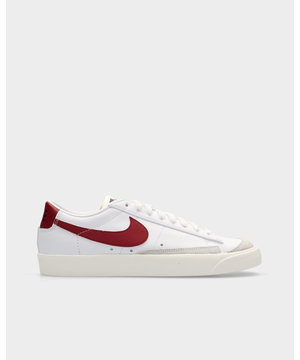 nike blazer low red white