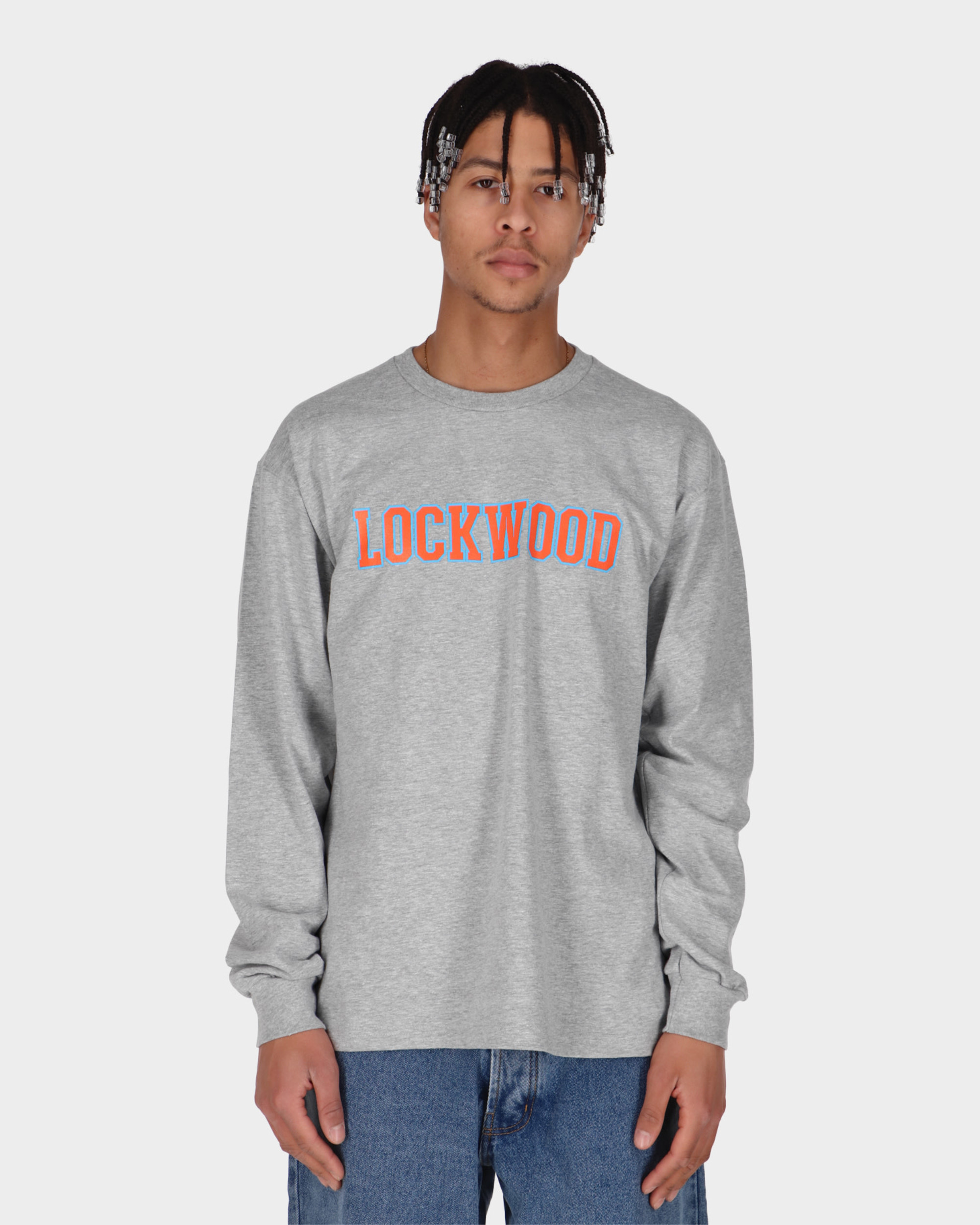 Lockwood OG Varsity Longsleeve T-shirt Orange/Blue