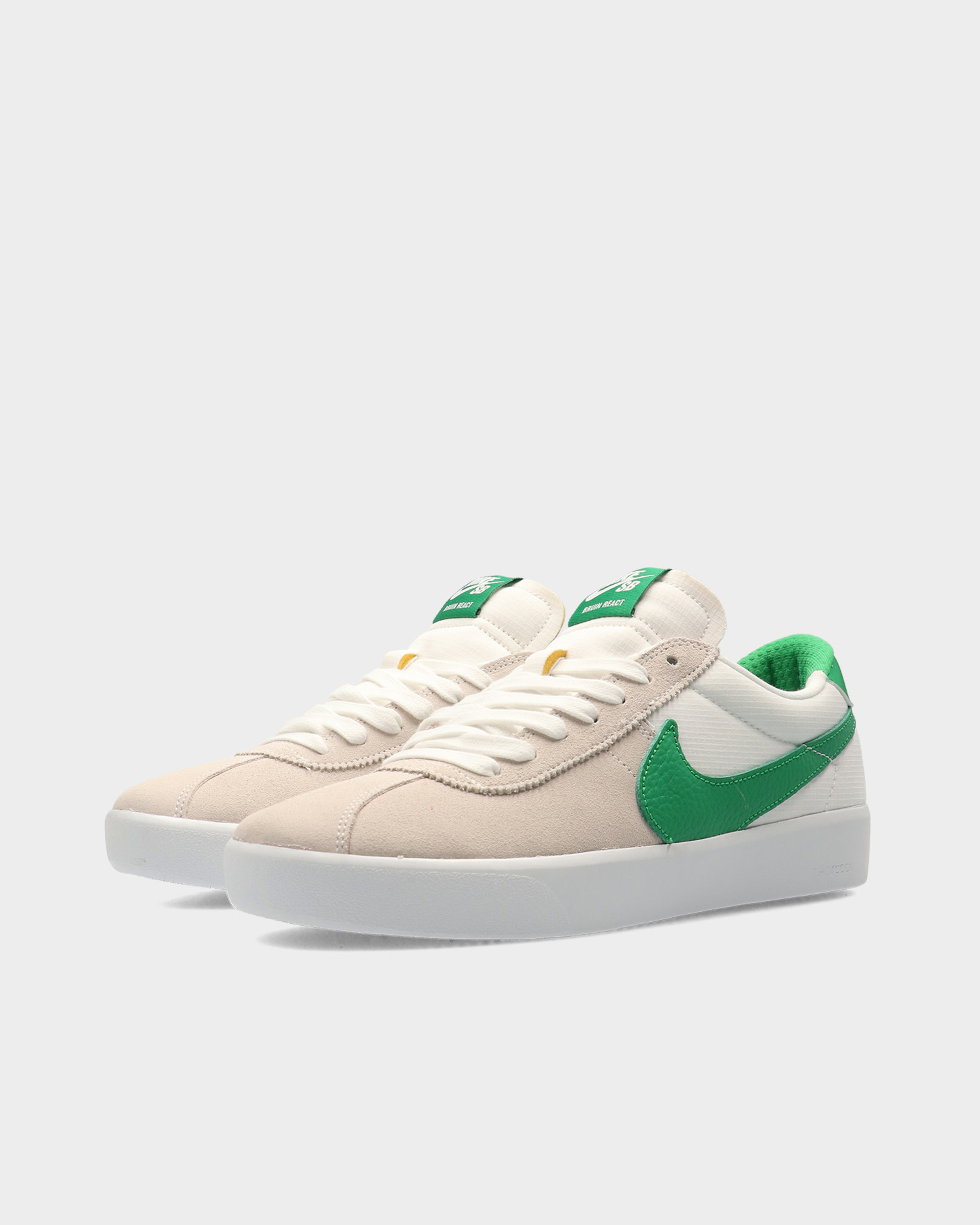 Nike Sb Bruin React White/Lucky Green