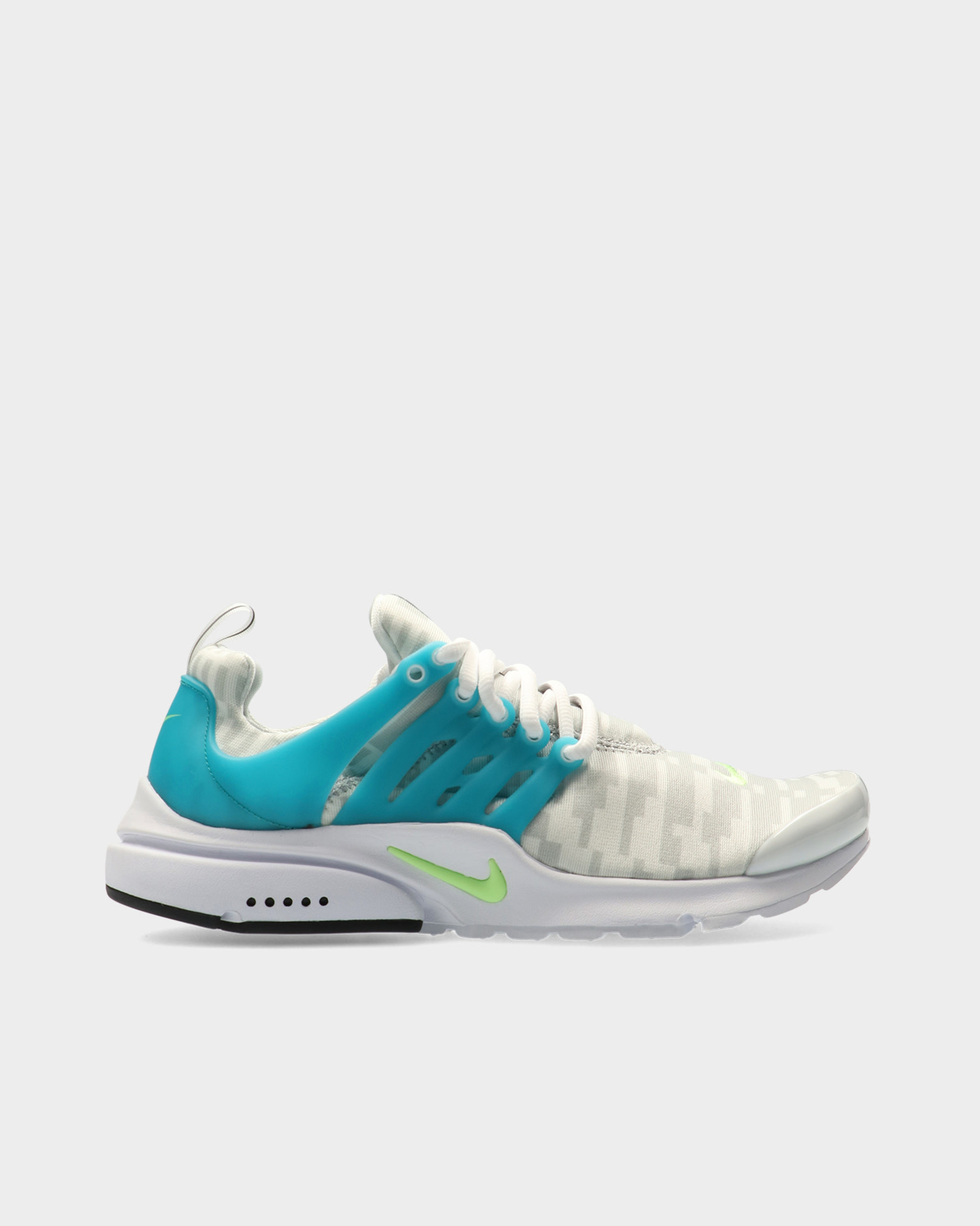 Nike air presto White/lime glow-aquamarine-pure platinum