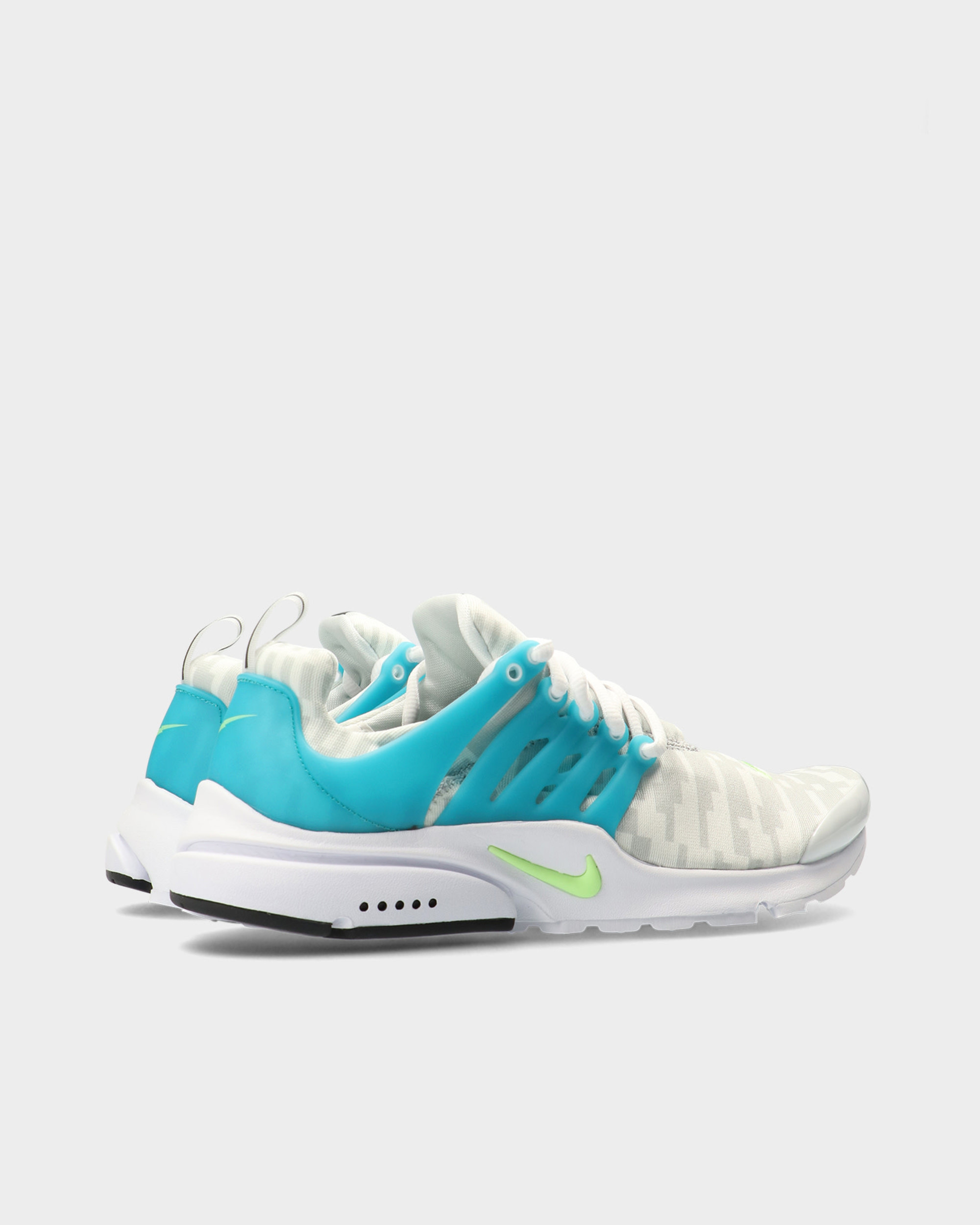 Nike air presto White/lime glow-aquamarine-pure platinum