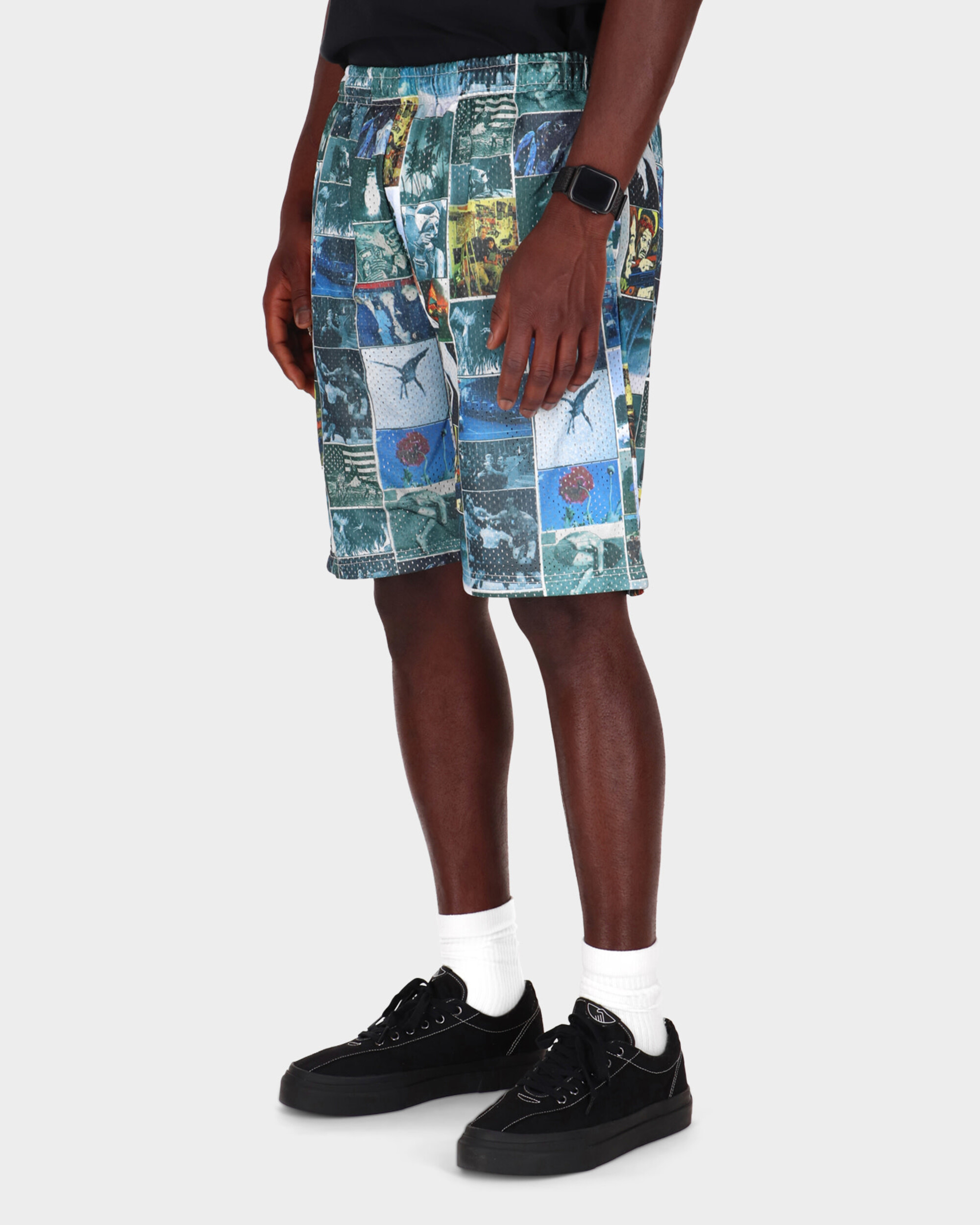 Fucking Awesome Frogman Collage Jersey Short All Over Print