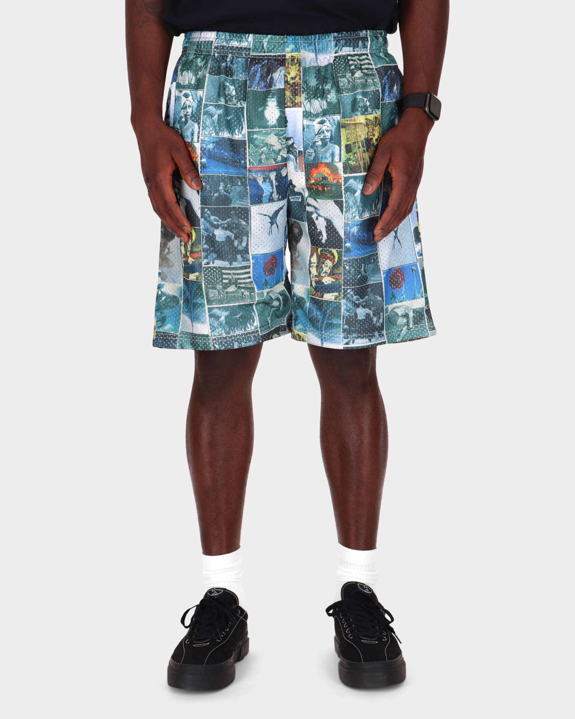 Fucking Awesome Frogman Collage Jersey Short All Over Print