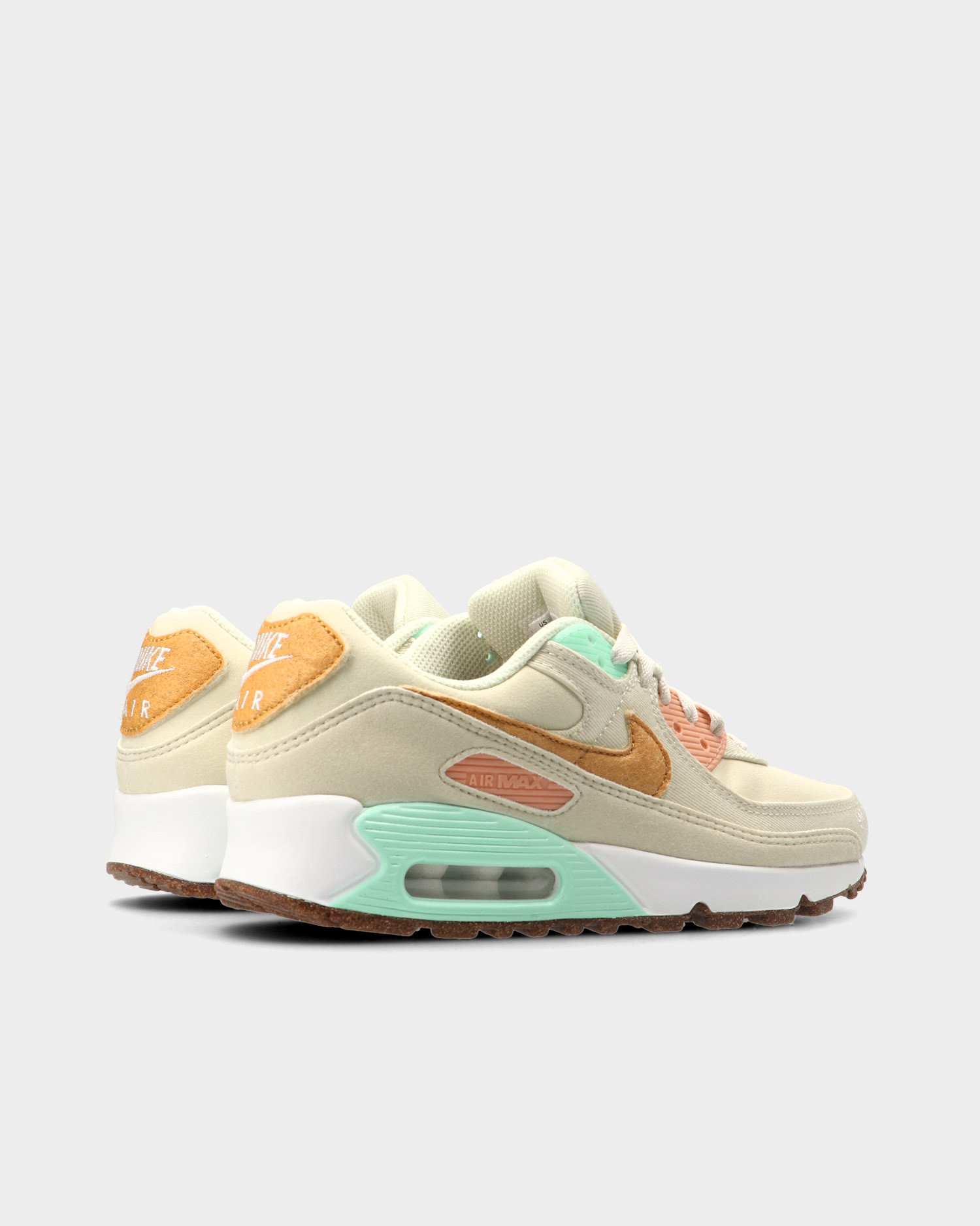 nike air max 90 metallic gold green