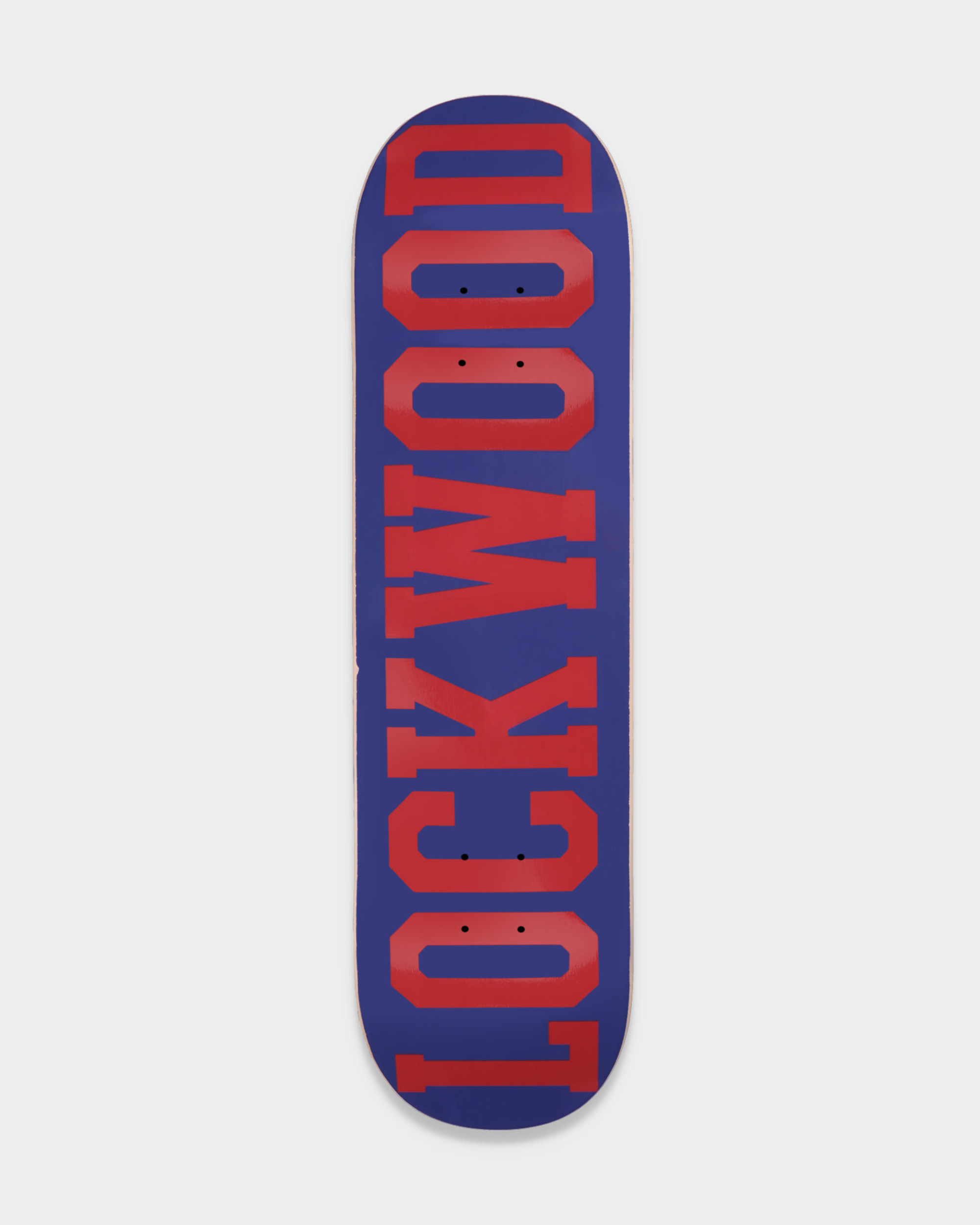 Lockwood College Deck BLUE RED 8.125