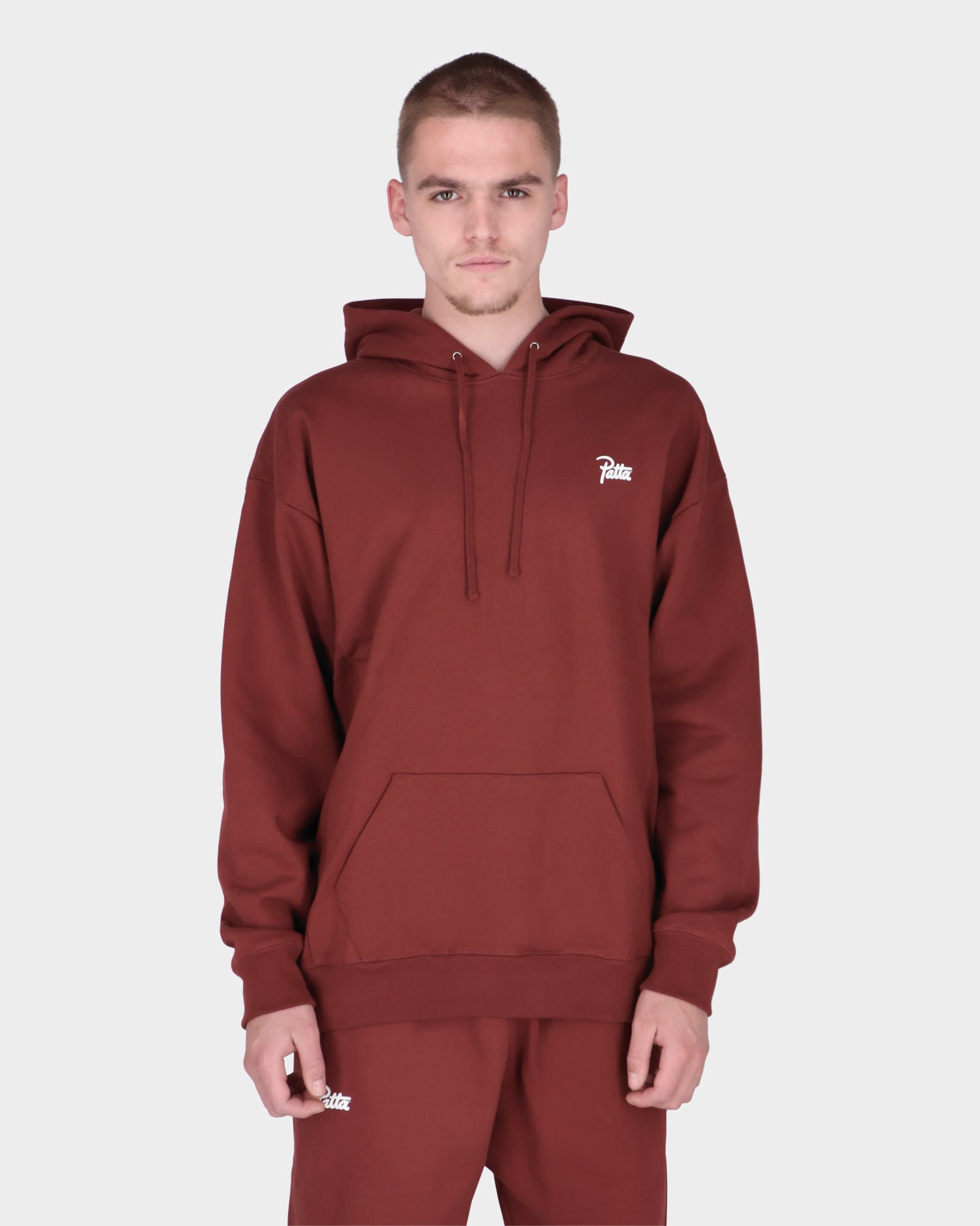 patta basic hooded sweater