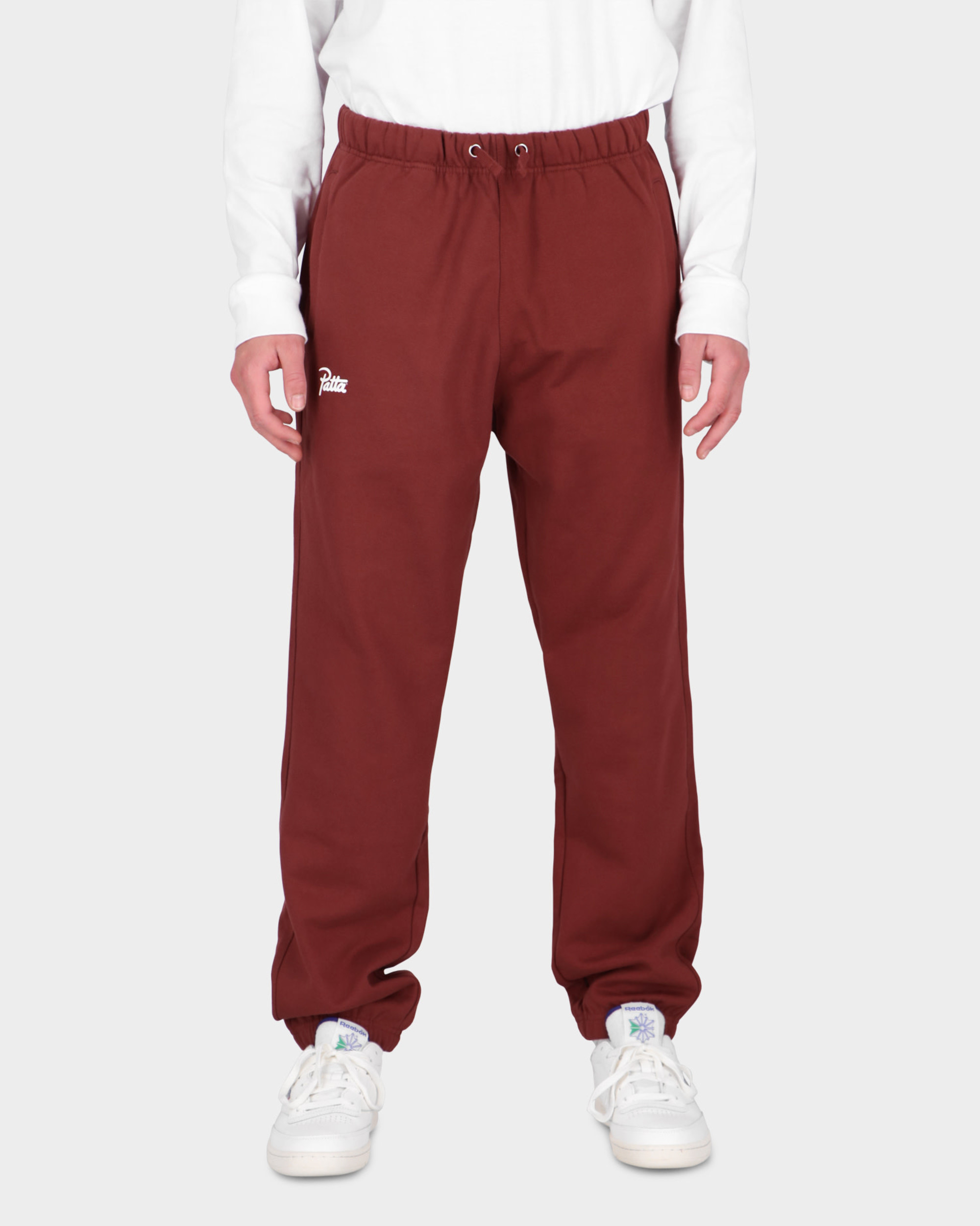 Patta Basic Jogging Pants Madder Brown