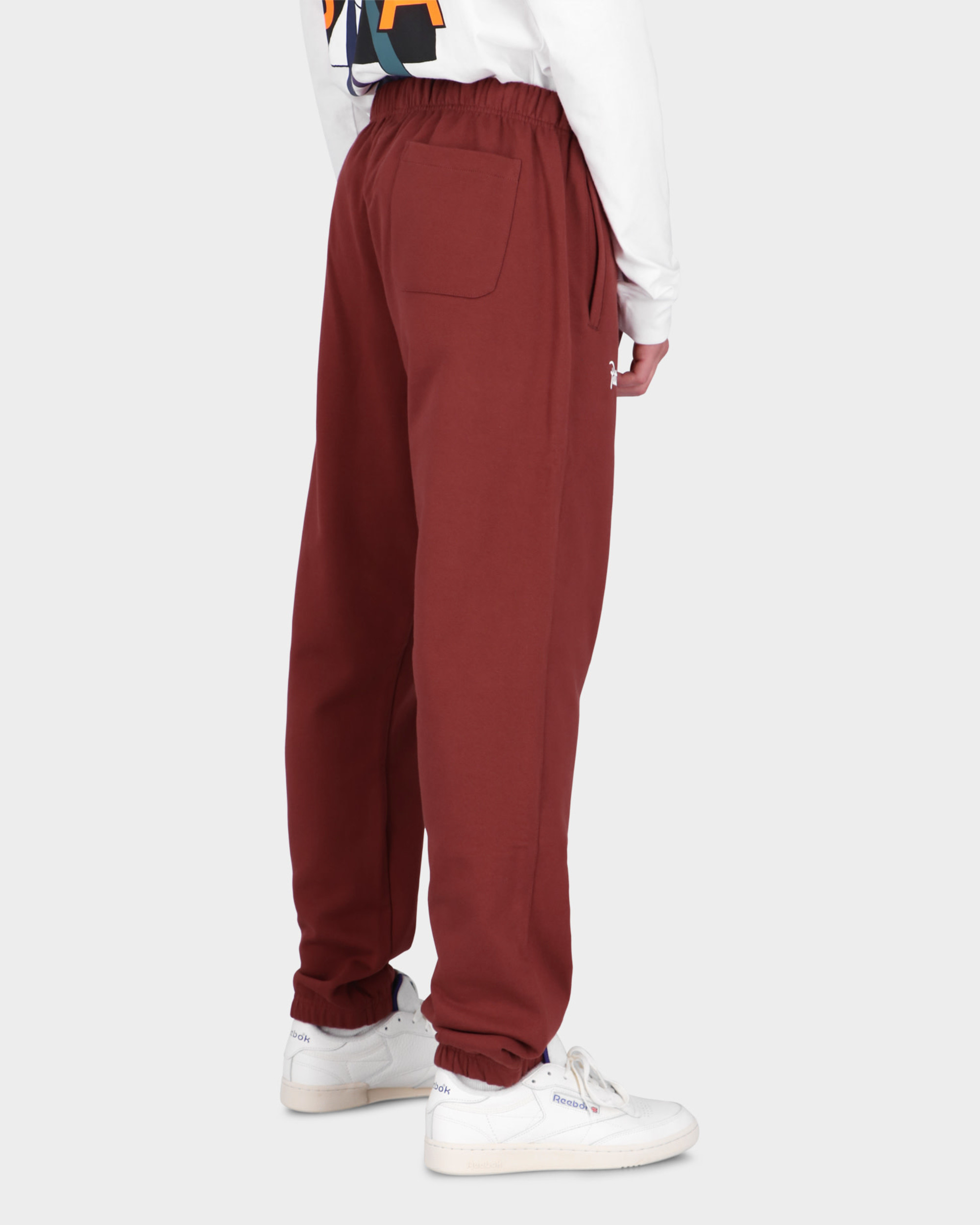 Patta Basic Jogging Pants Madder Brown Lockwood Skateshop