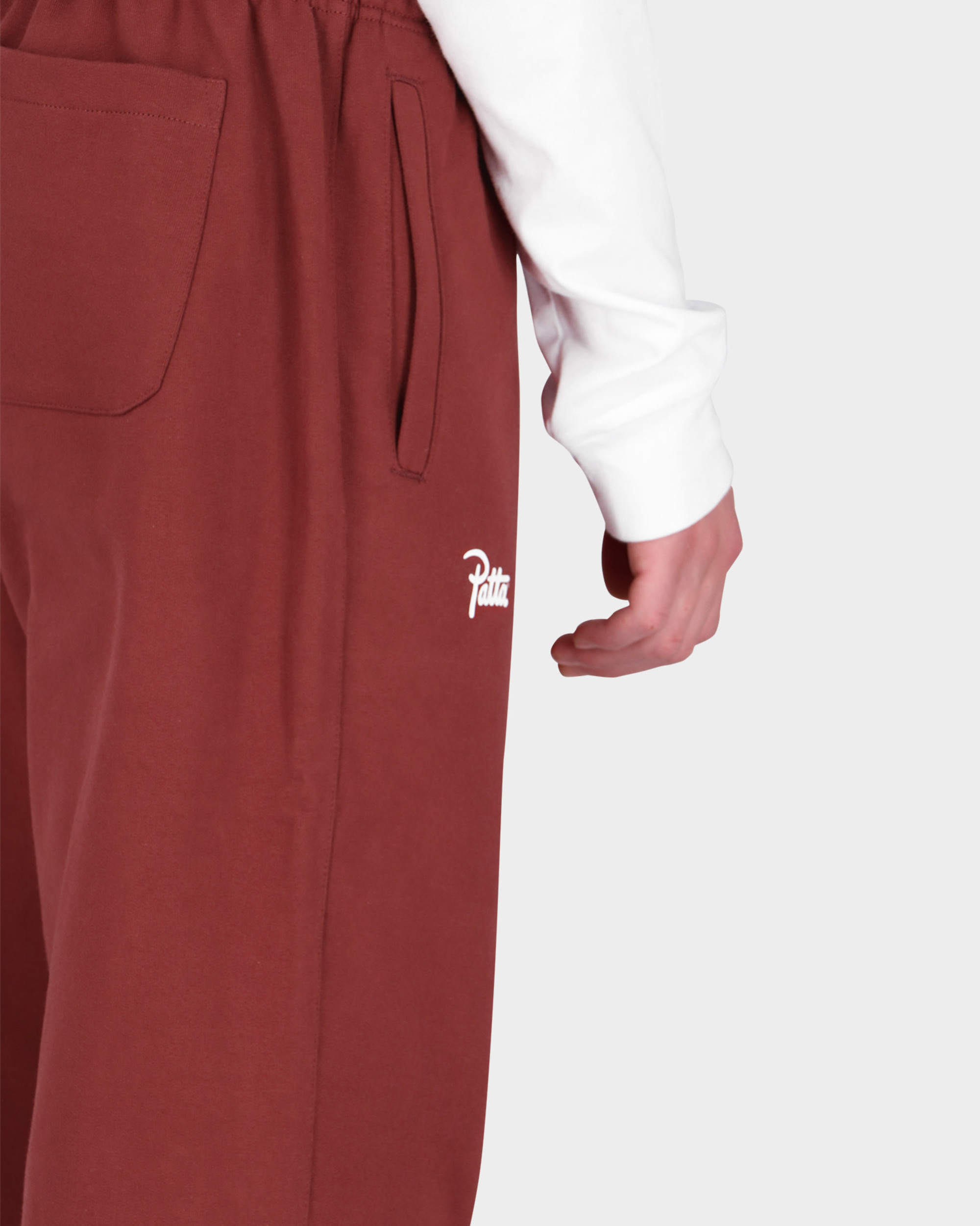 Patta Basic Jogging Pants Madder Brown