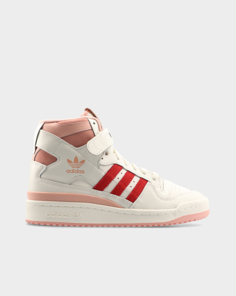 adidas forum 84 hi off white pink red