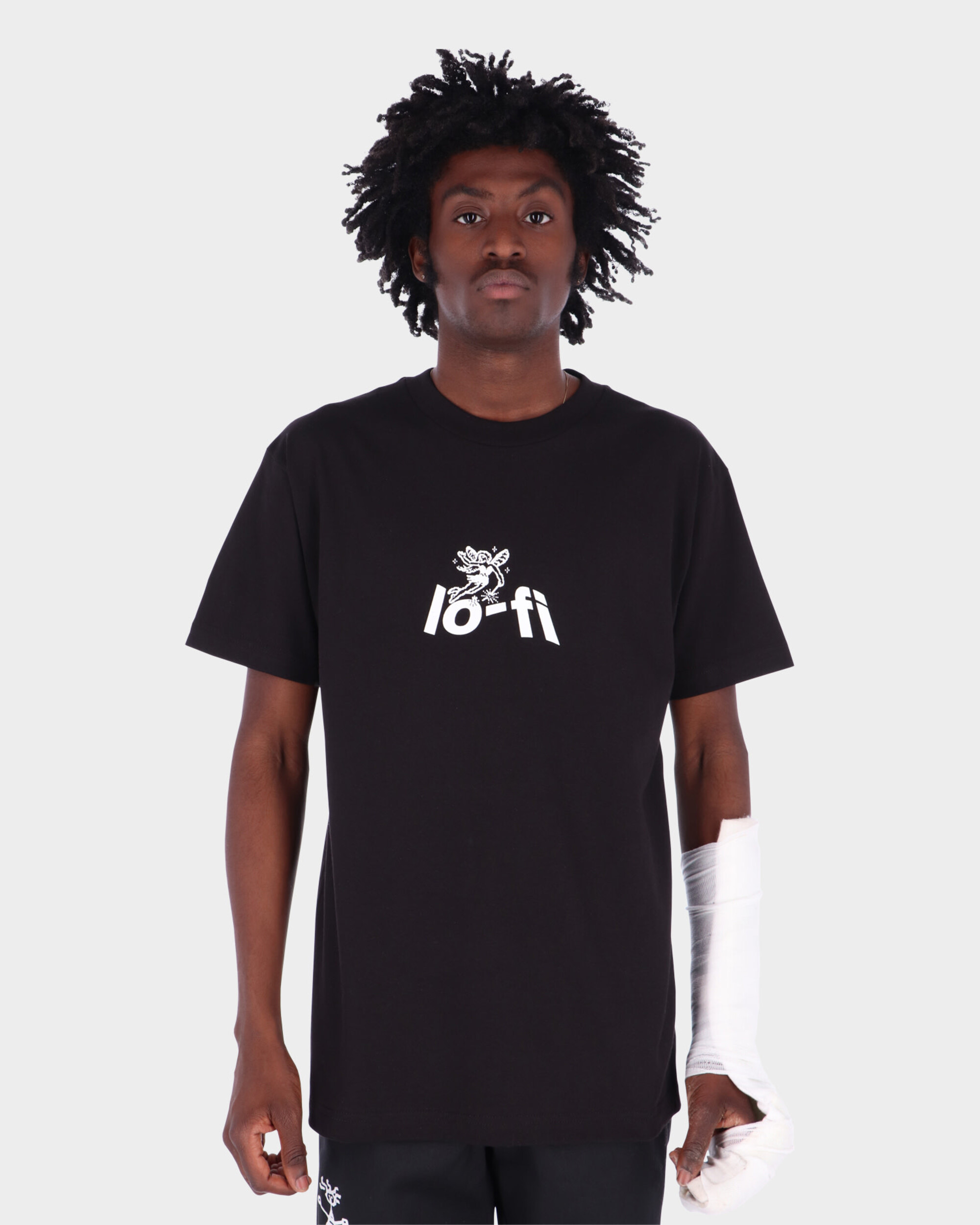 Lo-Fi Wish Logo Tee Black