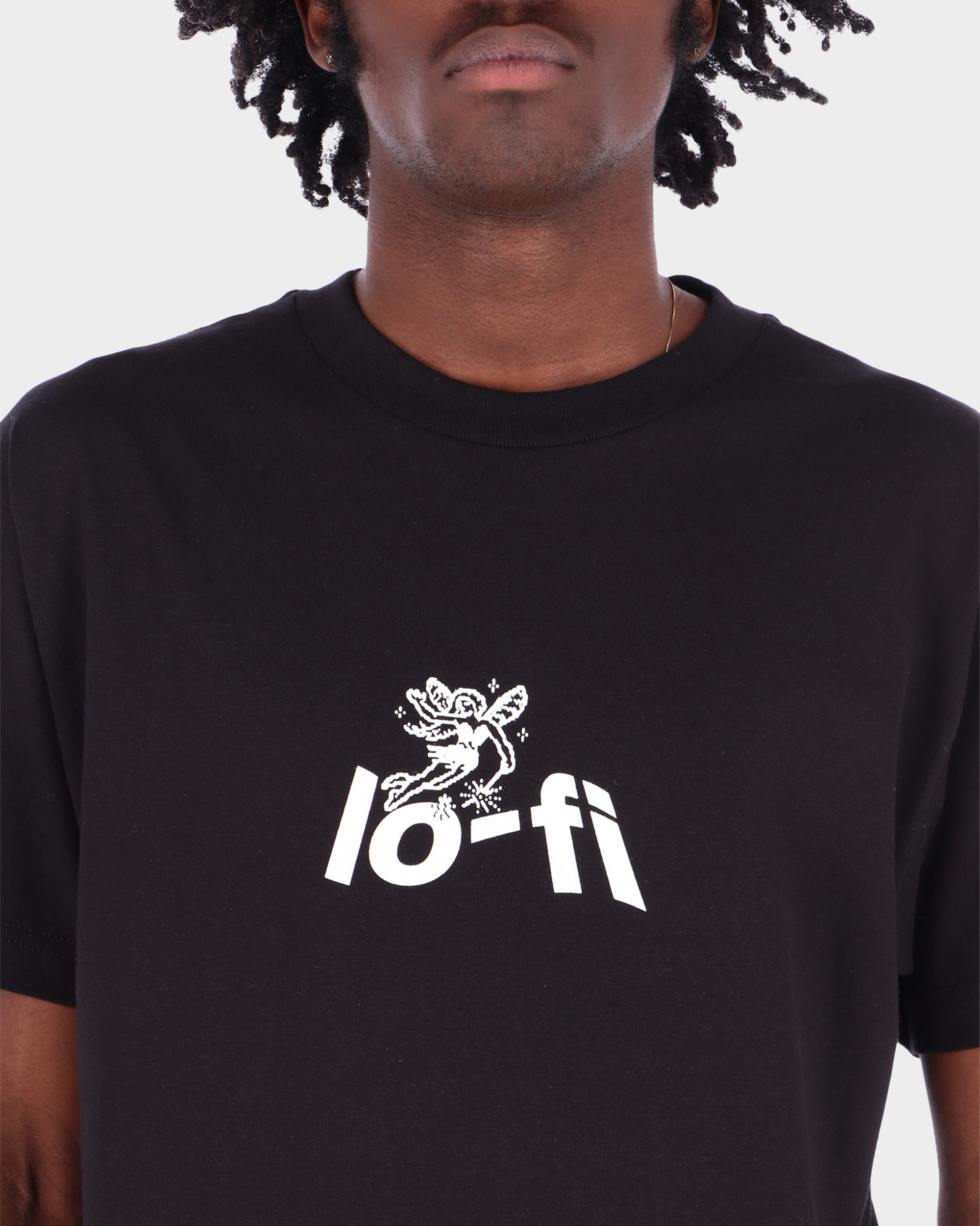 Lo-Fi Wish Logo Tee Black