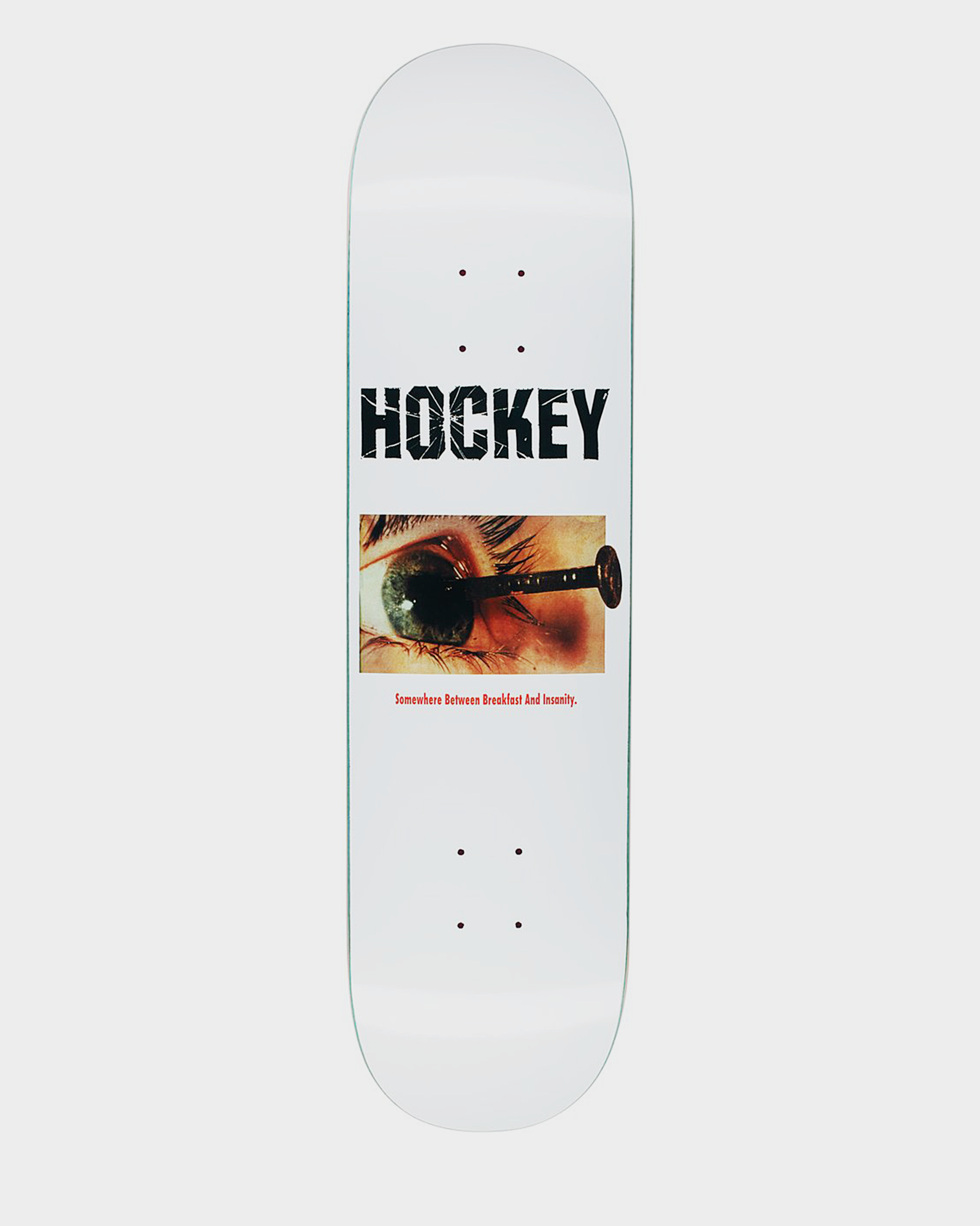 Hockey Breakfast Insanity White Ben Kadow Deck 8