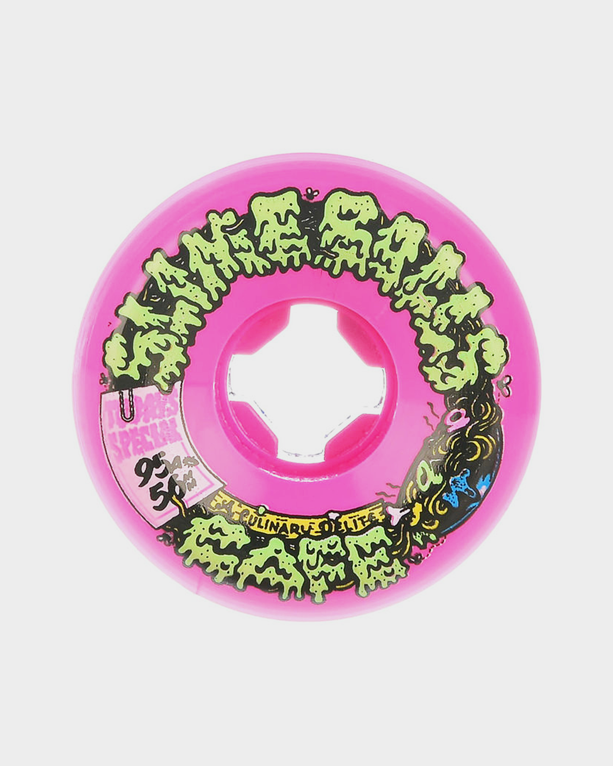 Santa Cruz Double Take Cafe Vomit Mini wheels 95A 56 mm Pink