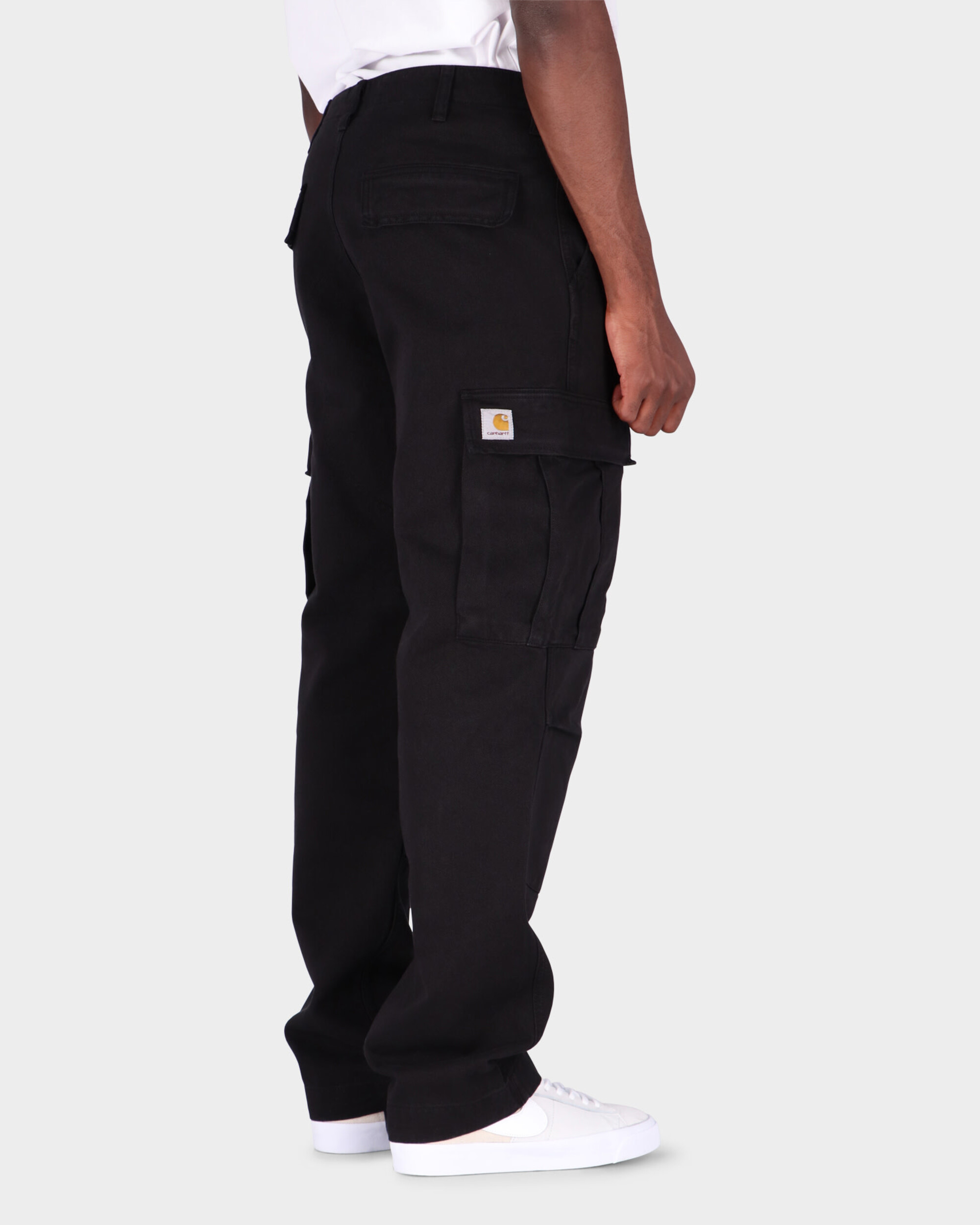 Carhartt Regular Cargo Pant Black Garment Dyed