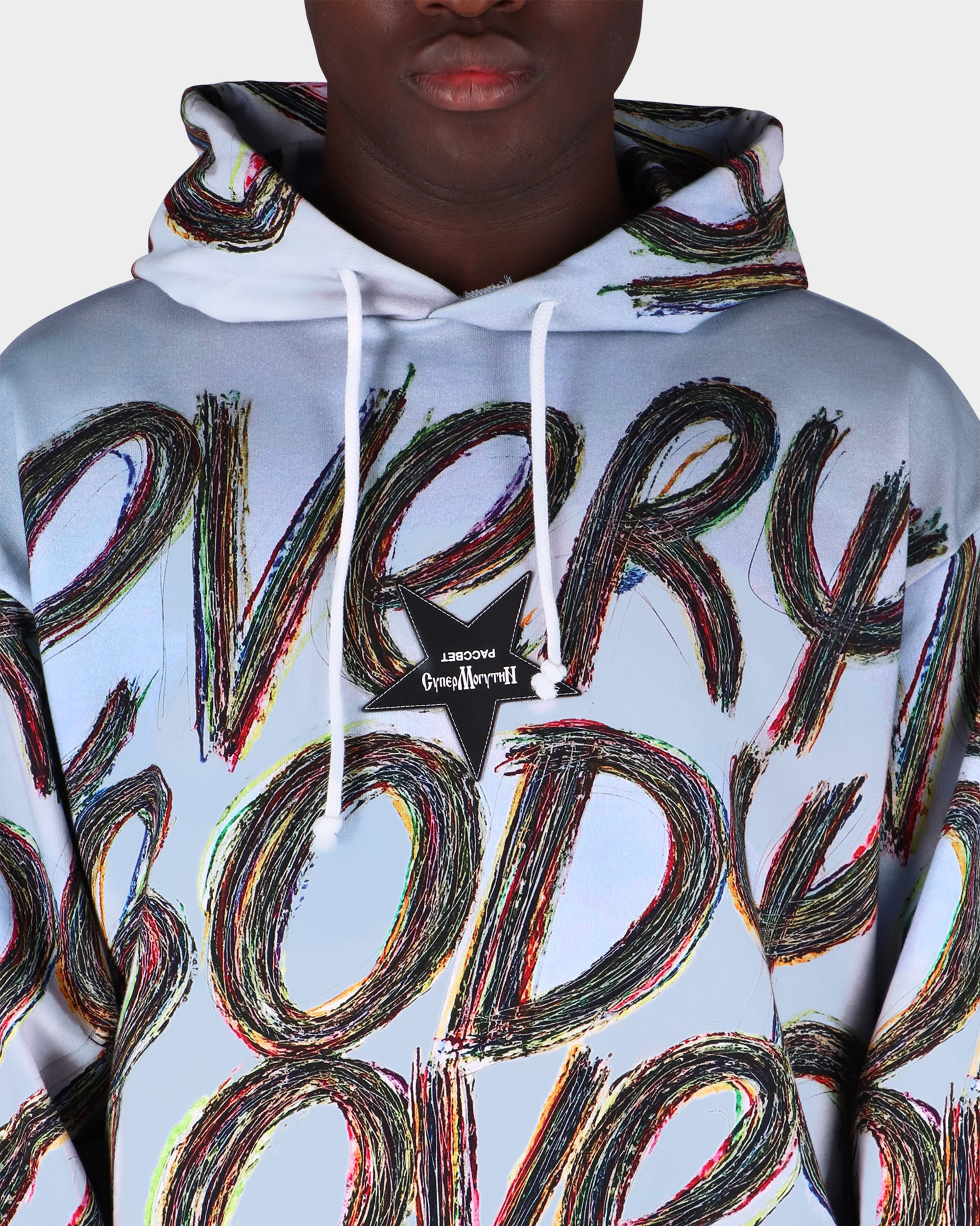 Paccbet x Slava Mogutin  Cotton Printed Hoodie Multi