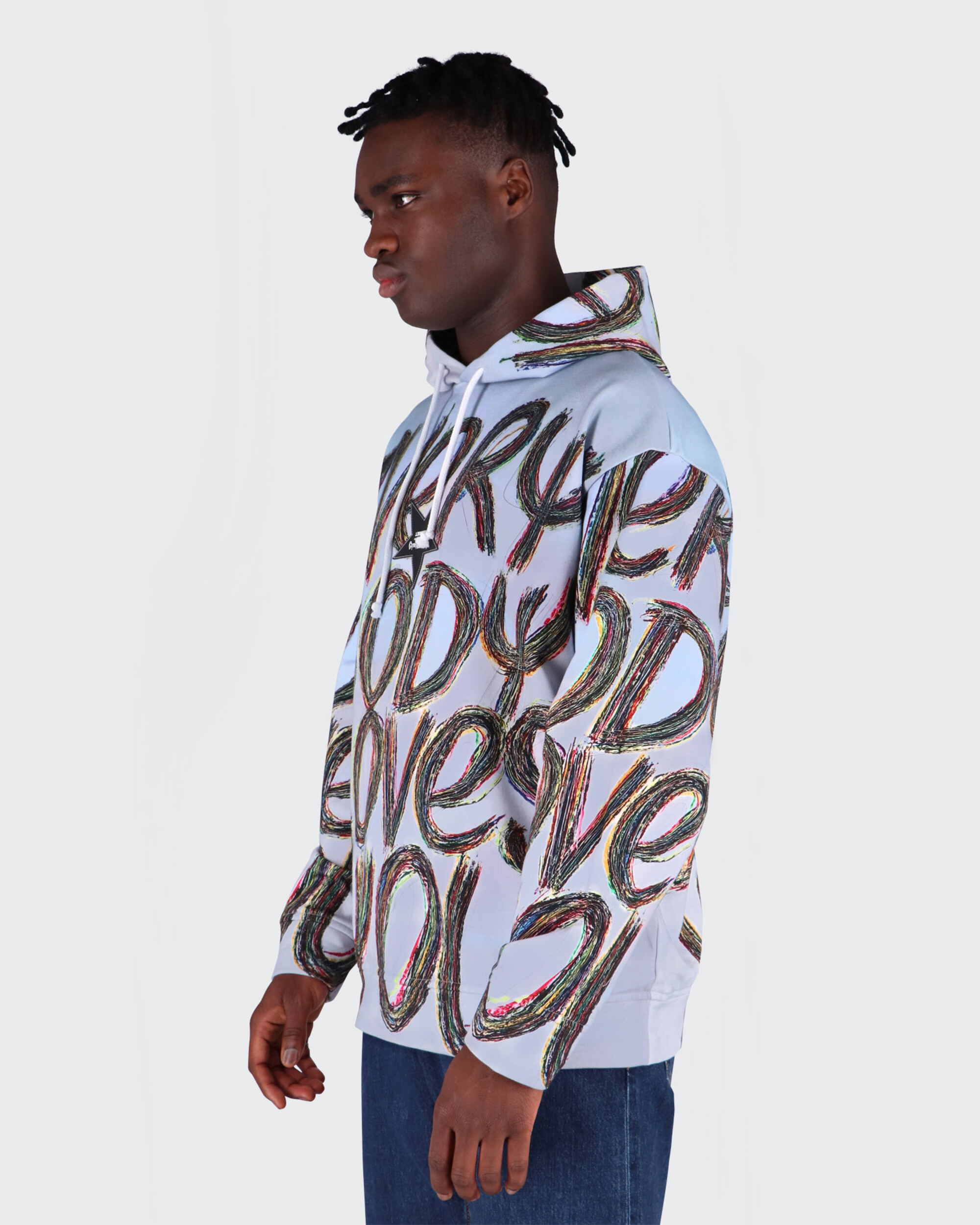 Paccbet x Slava Mogutin  Cotton Printed Hoodie Multi