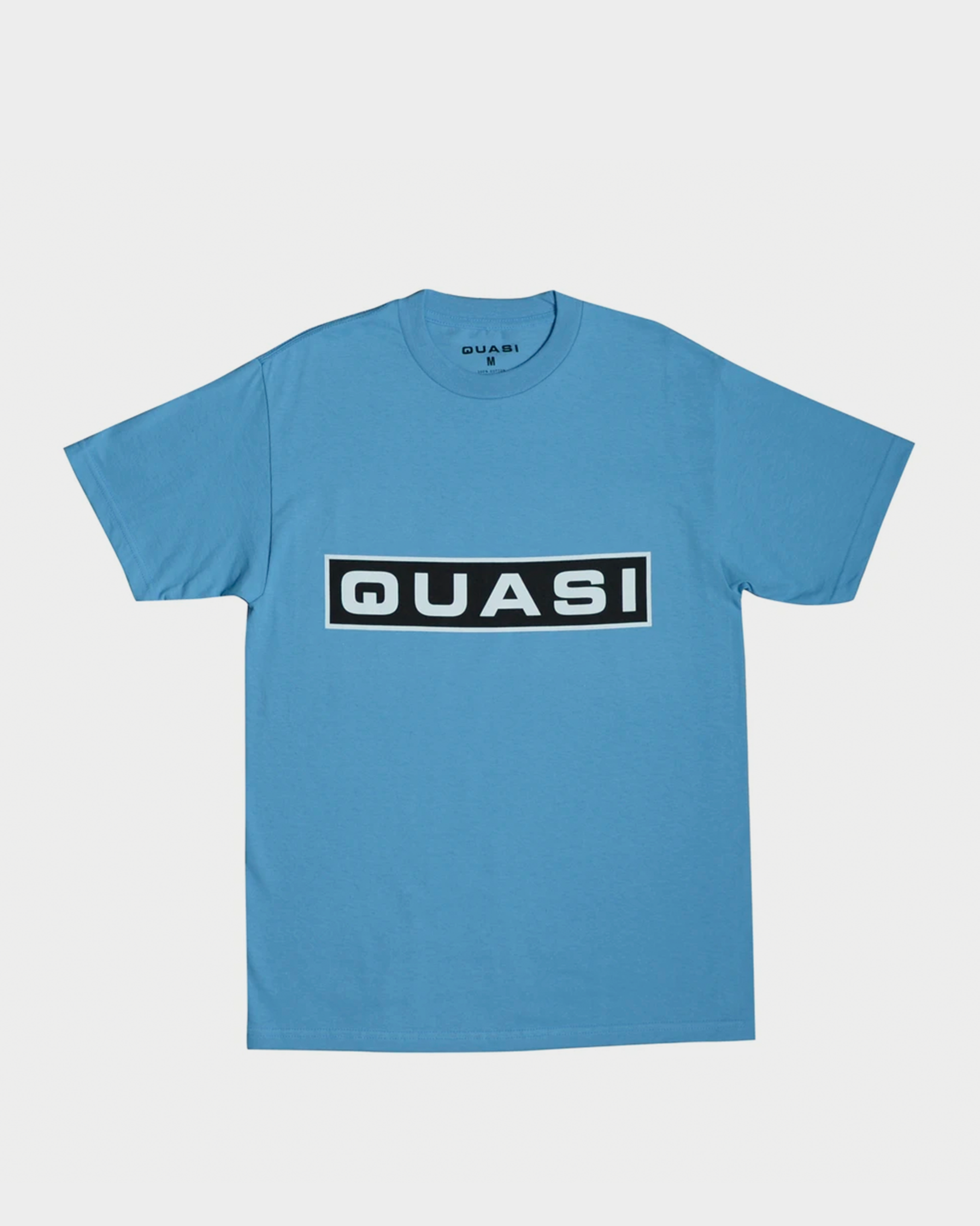 Quasi Bar Logo T-shirt Carolina Blue