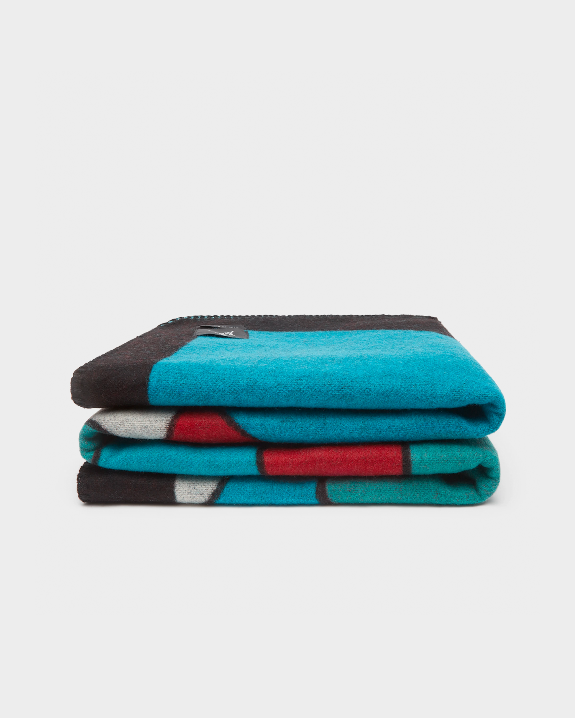 Parra Trapped Wool Blanket Multi