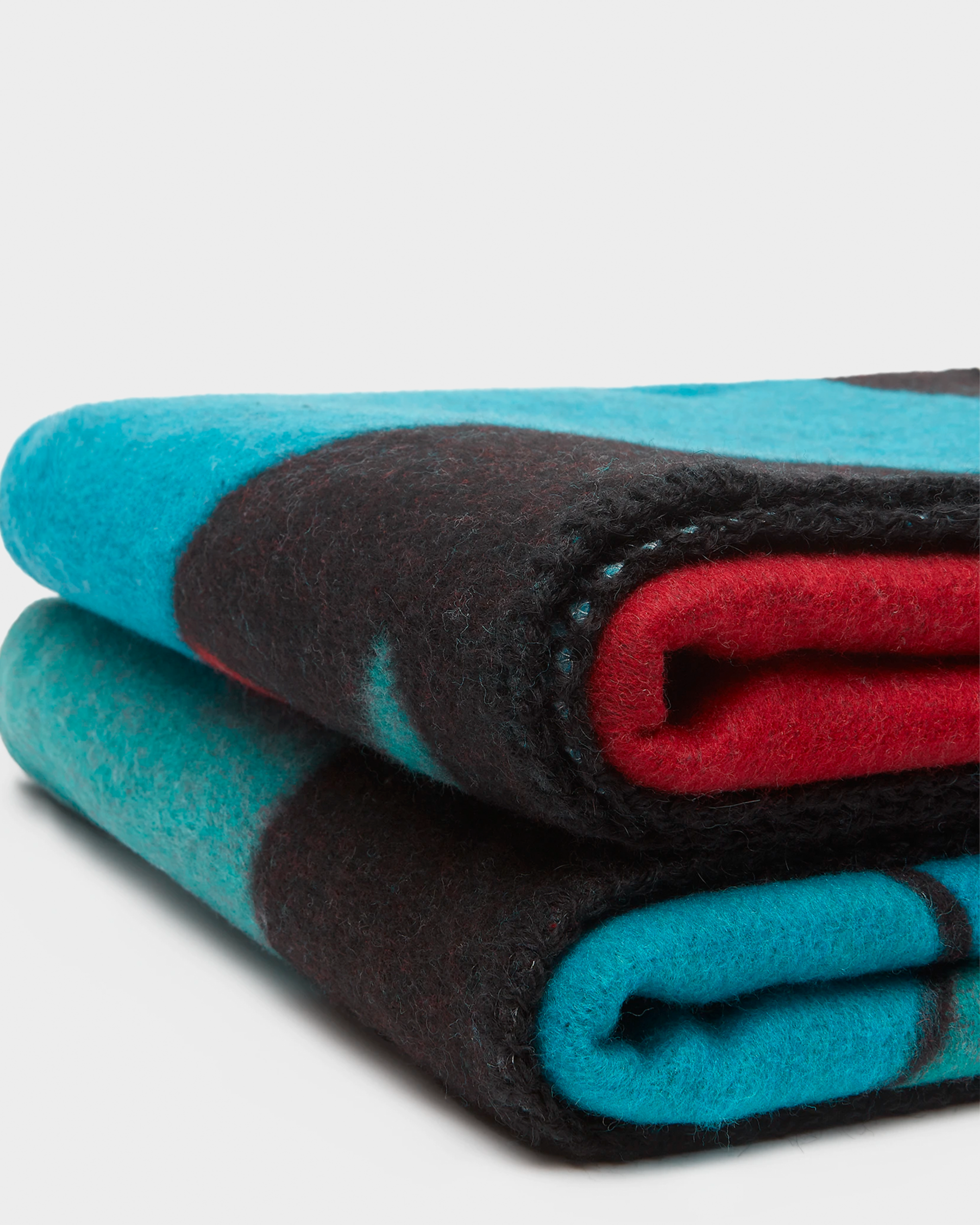 Parra Trapped Wool Blanket Multi