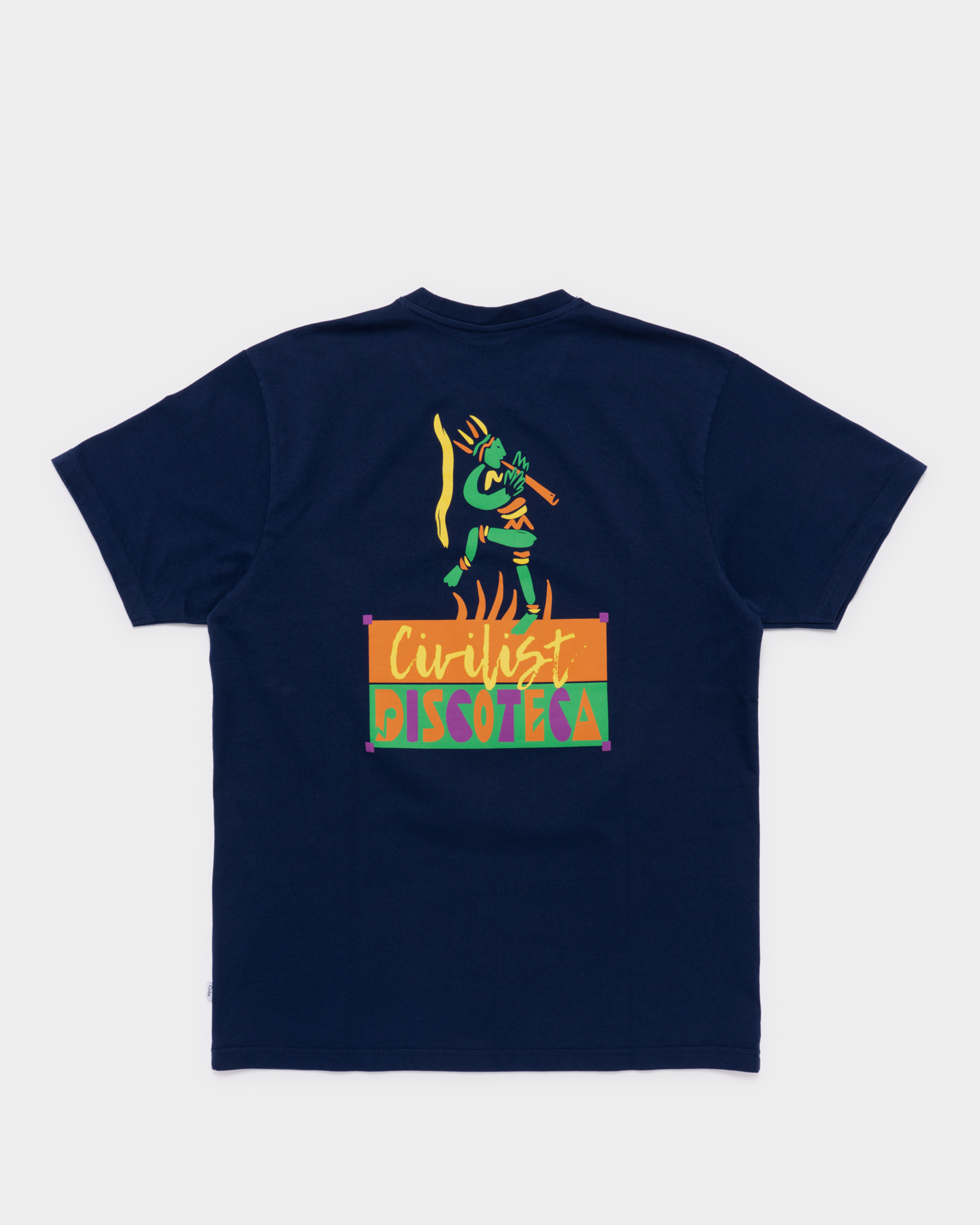 Civilist Discoteca Tee Navy