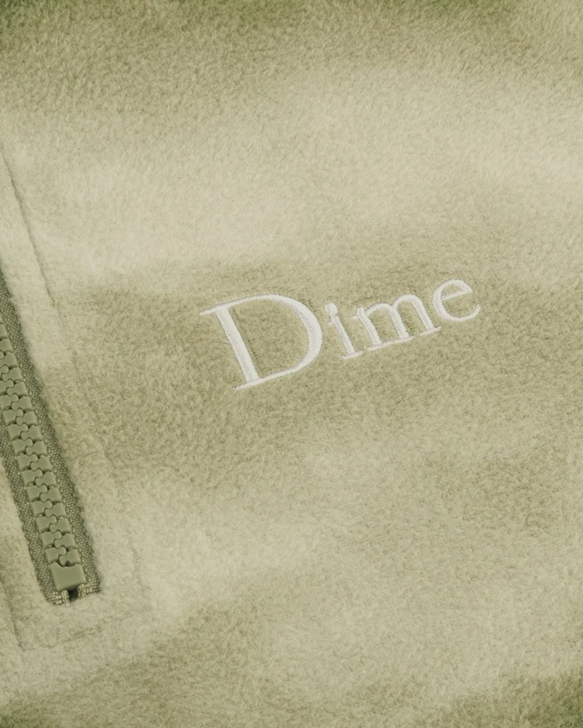 Dime Storm Polar Fleece Half Zip Sand